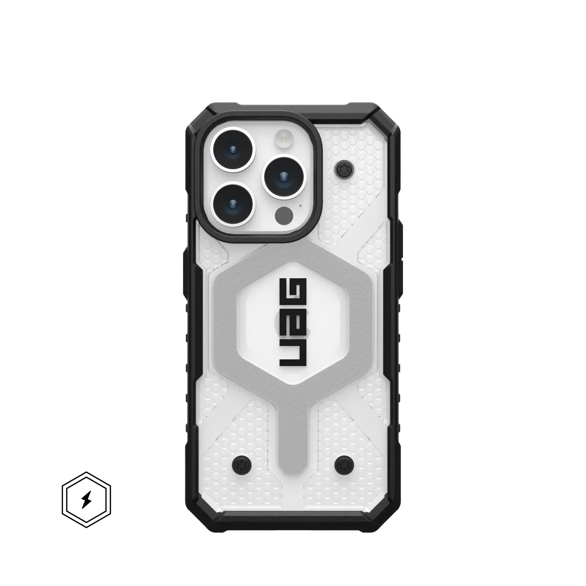 UAG Pathfinder MagSafe Case iPhone 15 Pro 6.1 Ice - Image 5