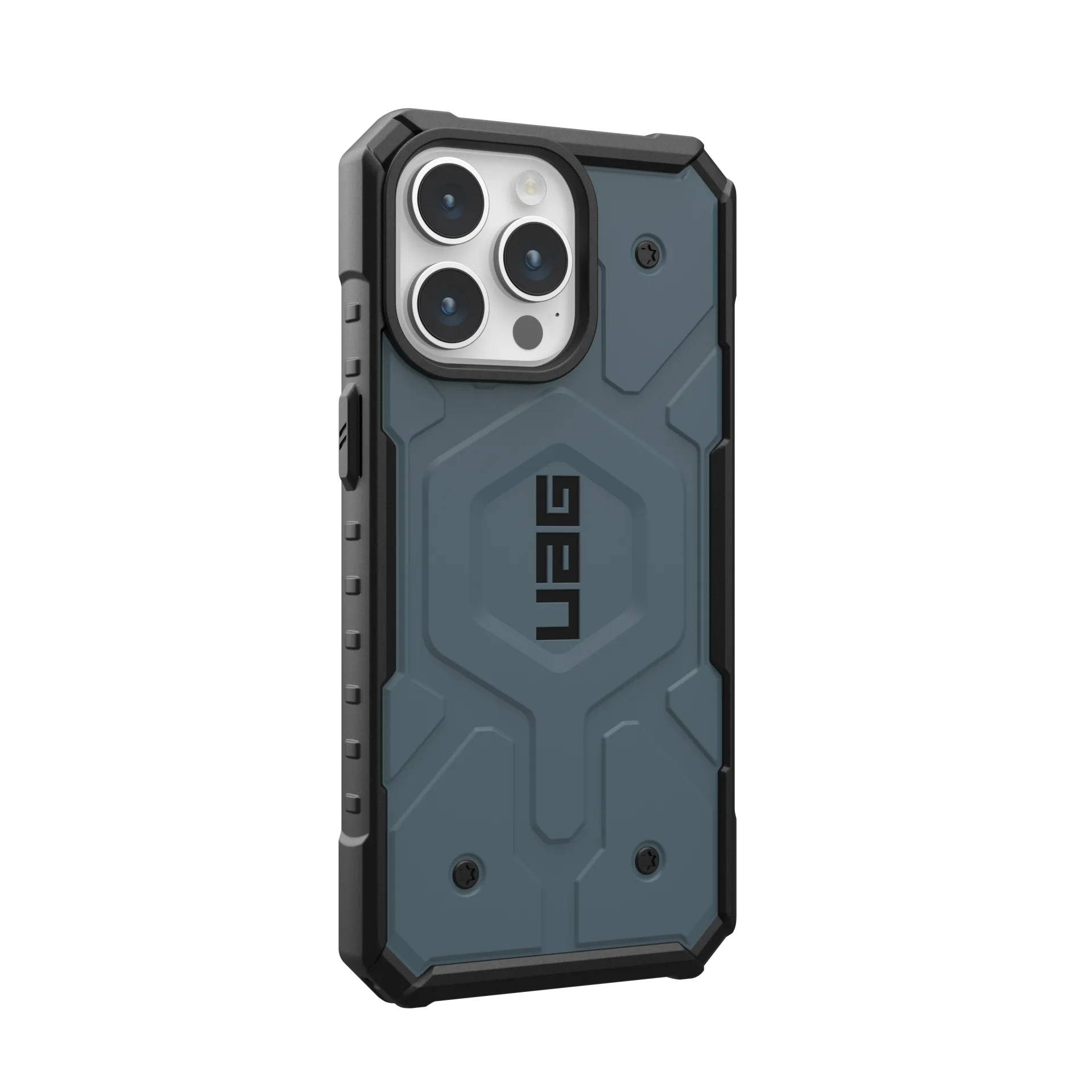 UAG Pathfinder MagSafe with ACTION BUTTON Case iPhone 15 Pro Max 6.7 Cloud Blue - Image 3