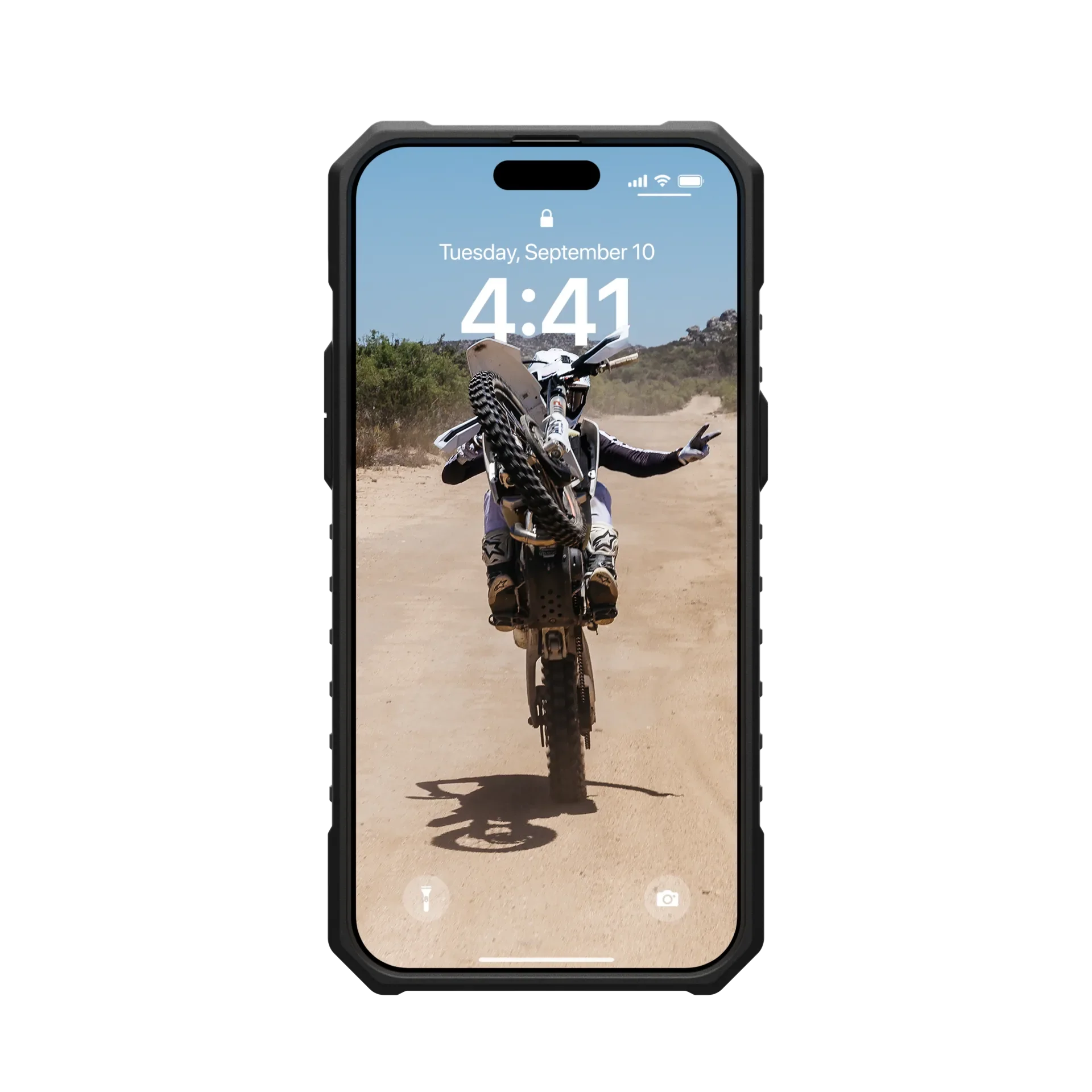 UAG Pathfinder MagSafe Case iPhone 15 Pro Max 6.7 Ice - Image 4