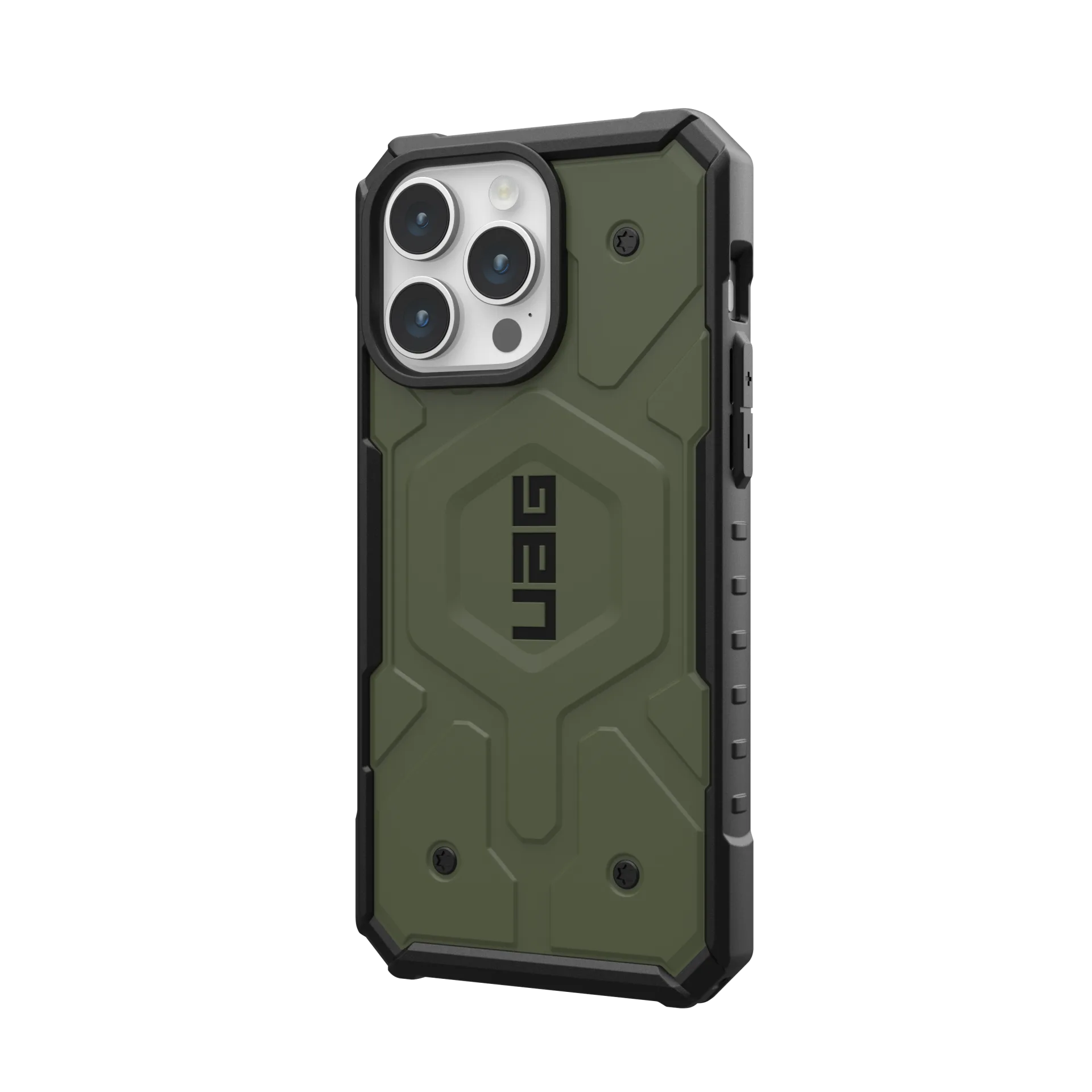 UAG Pathfinder MagSafe Case iPhone 15 Pro Max 6.7 Olive Drab - Image 3