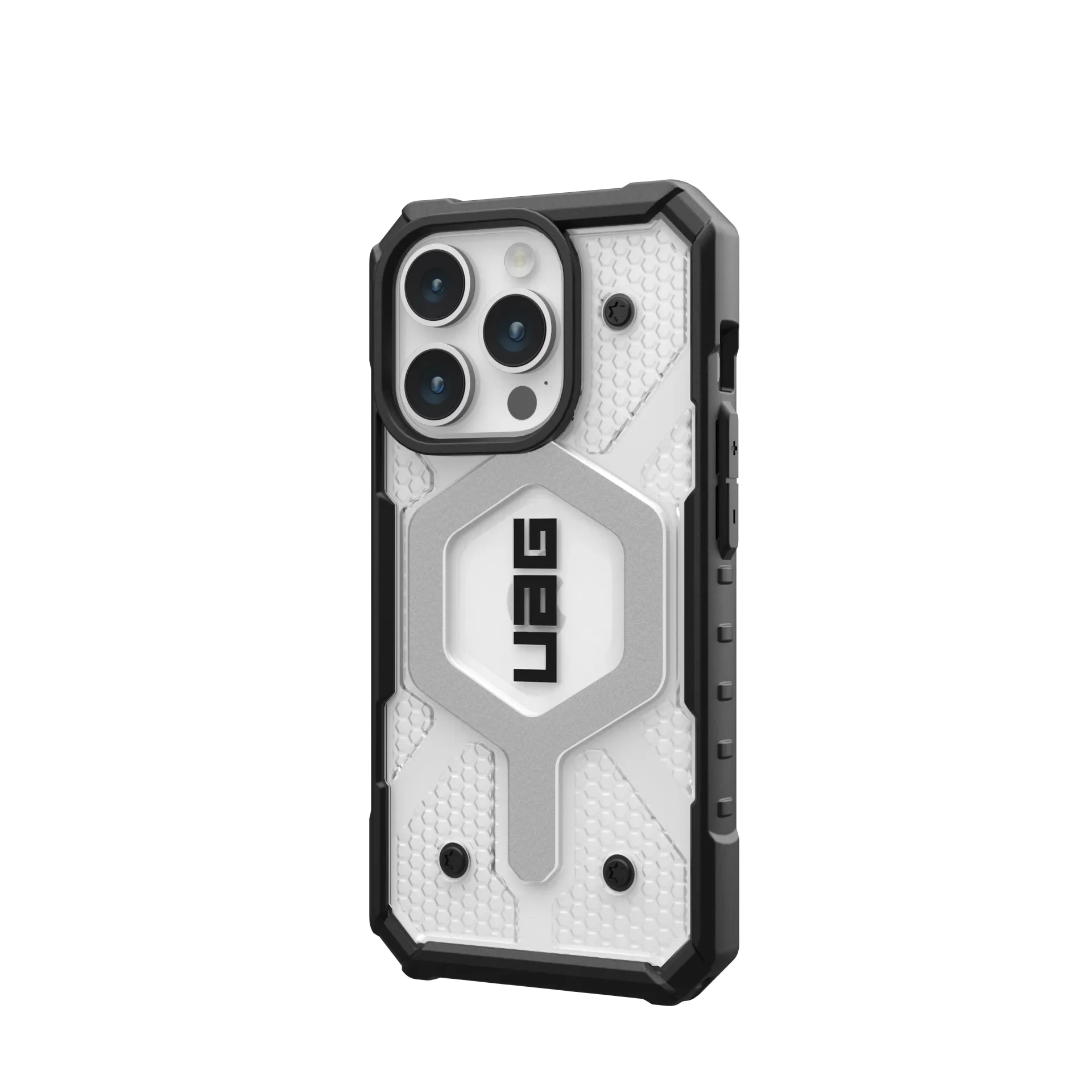 UAG Pathfinder MagSafe Case iPhone 17e / 16e / 15 / 14 / 13 Standard 6.1 - Ice - Image 2