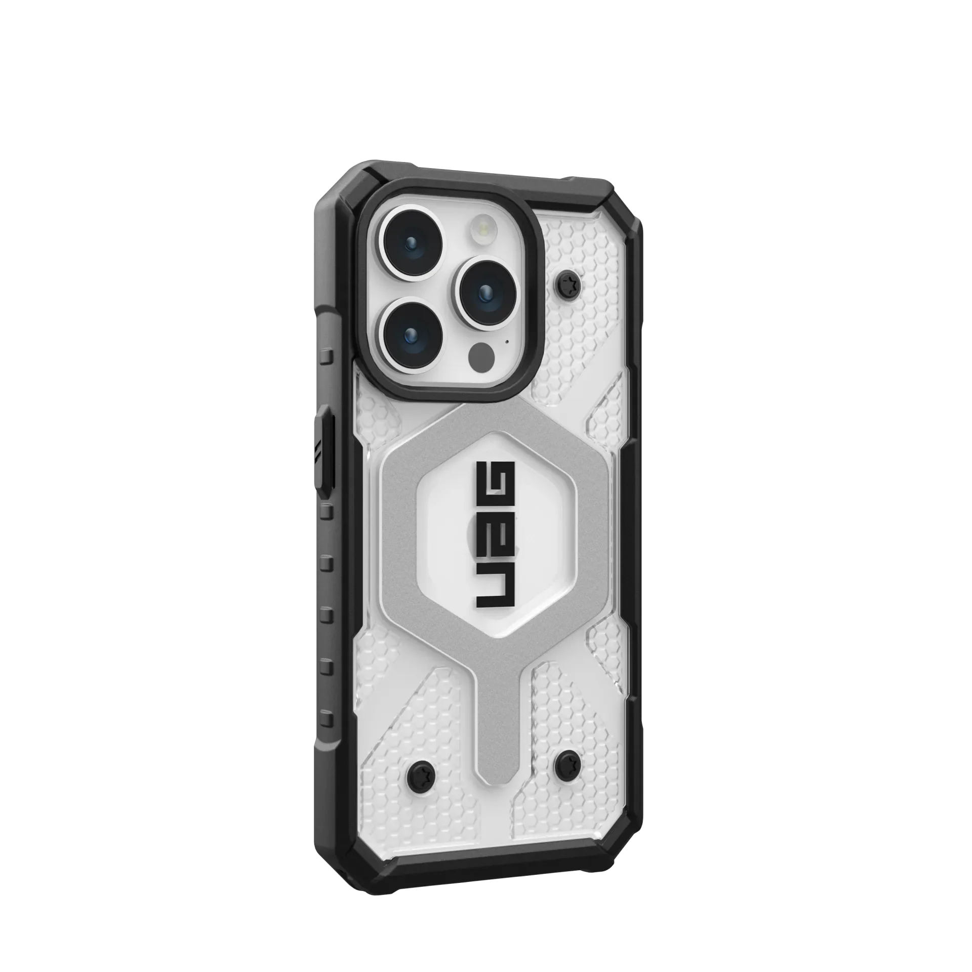 UAG Pathfinder MagSafe Case iPhone 17e / 16e / 15 / 14 / 13 Standard 6.1 - Ice - Image 3