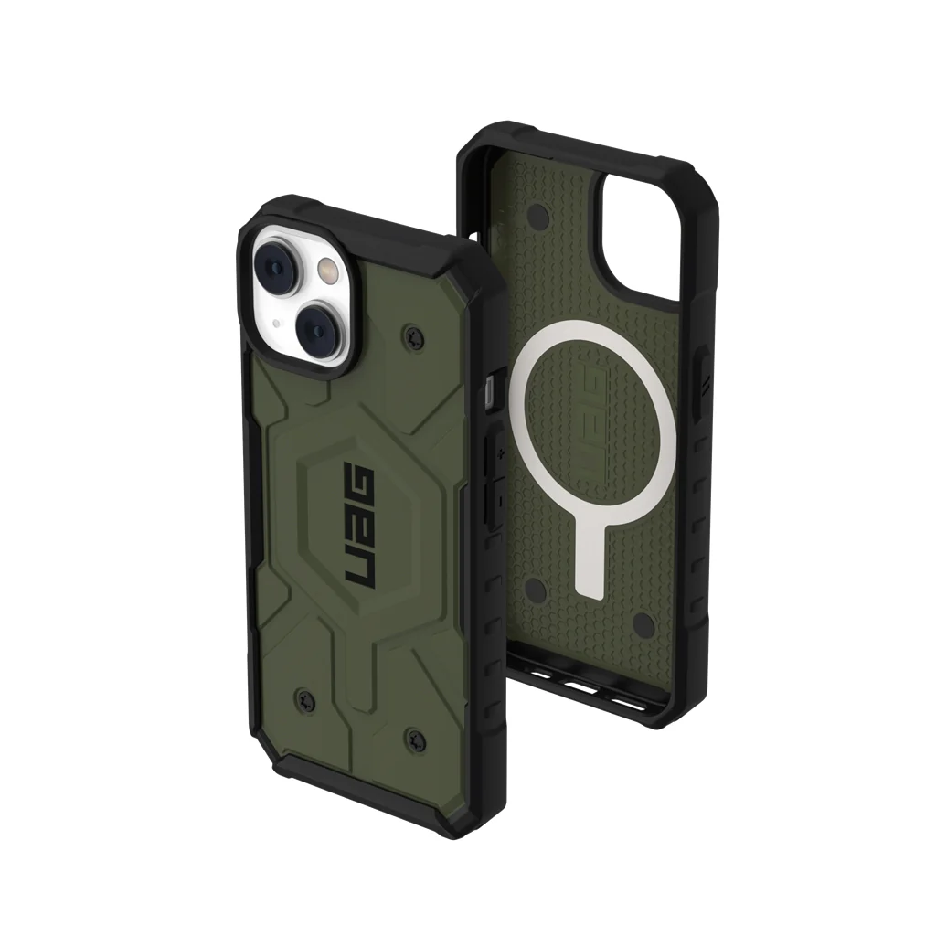 UAG Pathfinder MagSafe Case iPhone 14 Plus 6.7 Olive - Image 6