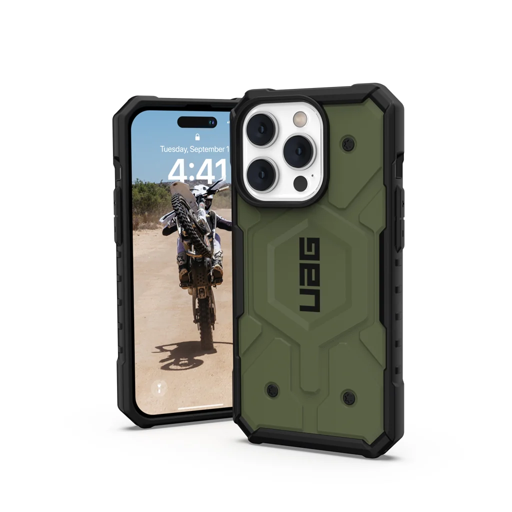 UAG Pathfinder MagSafe Case iPhone 14 Pro 6.1 Olive - Image 2