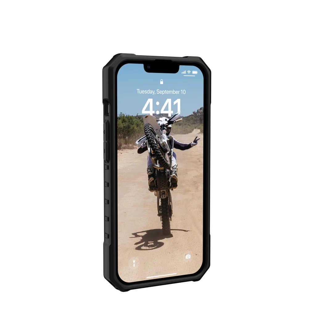 UAG Pathfinder MagSafe Case iPhone 14 / 13 Standard 6.1 Mallard Blue - Image 4