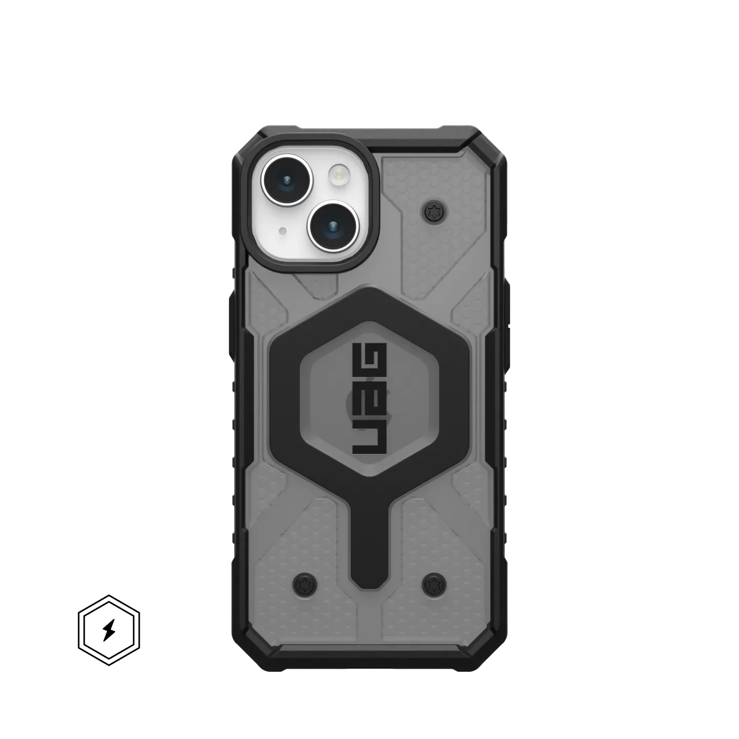 UAG Pathfinder MagSafe Case iPhone 15 Standard 6.1 Ash - Image 3