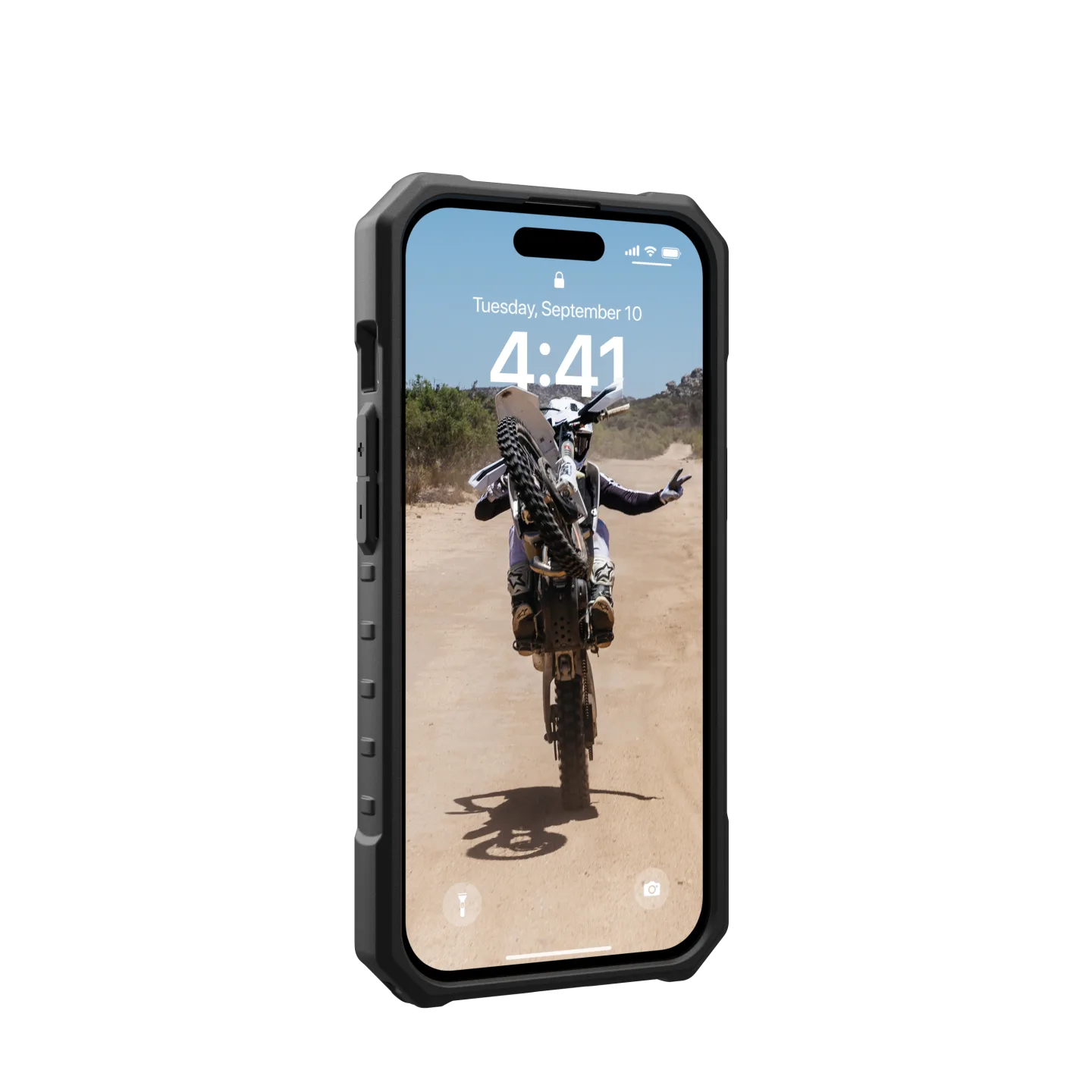 UAG Pathfinder MagSafe Case iPhone 15 Standard 6.1 Ash - Image 5