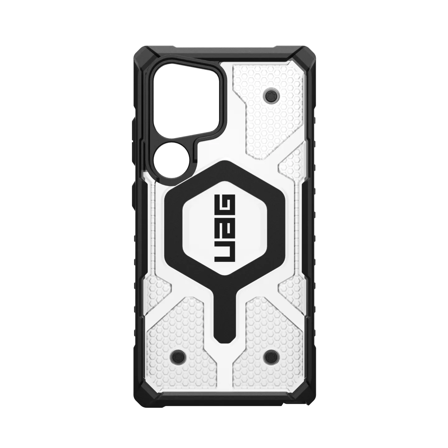 UAG Pathfinder Magsafe Rugged Case Samsung S24 Ultra 5G 6.8 - Clear Ice - Image 3
