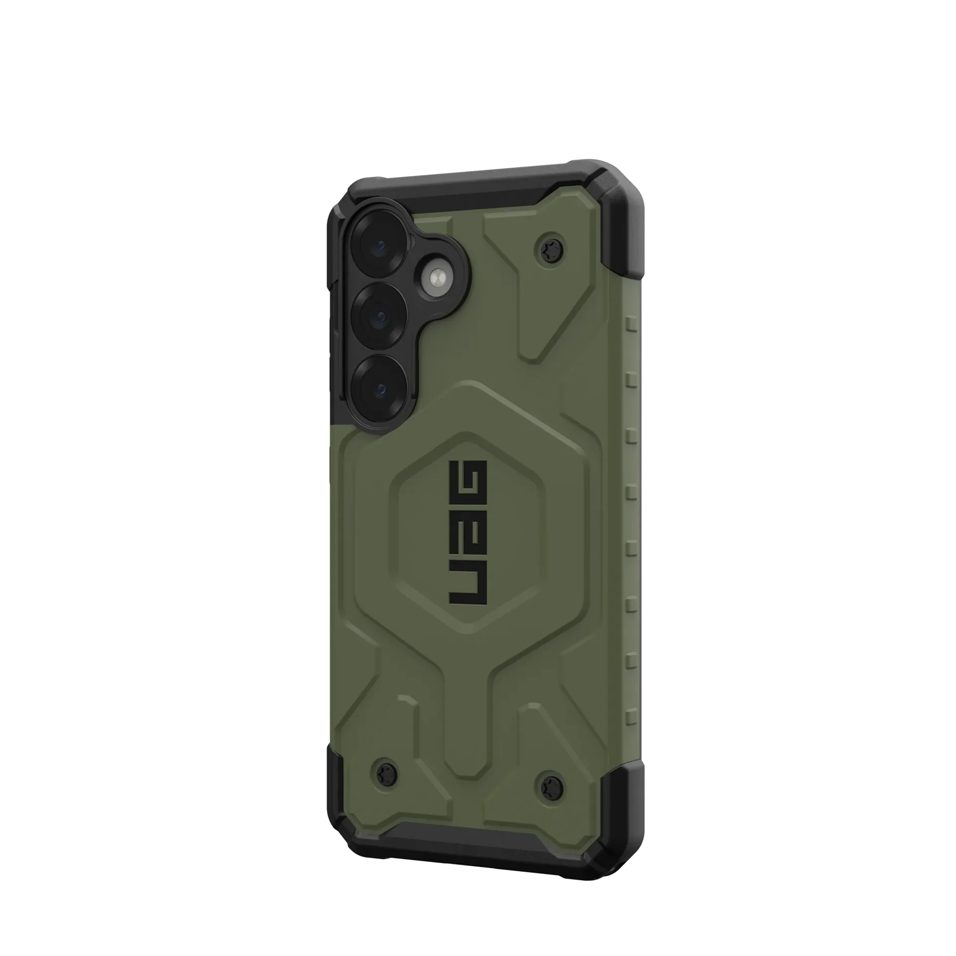 UAG Pathfinder Rugged Case & Magnet Samsung S25 Standard 6.2 - Olive Green - Image 2