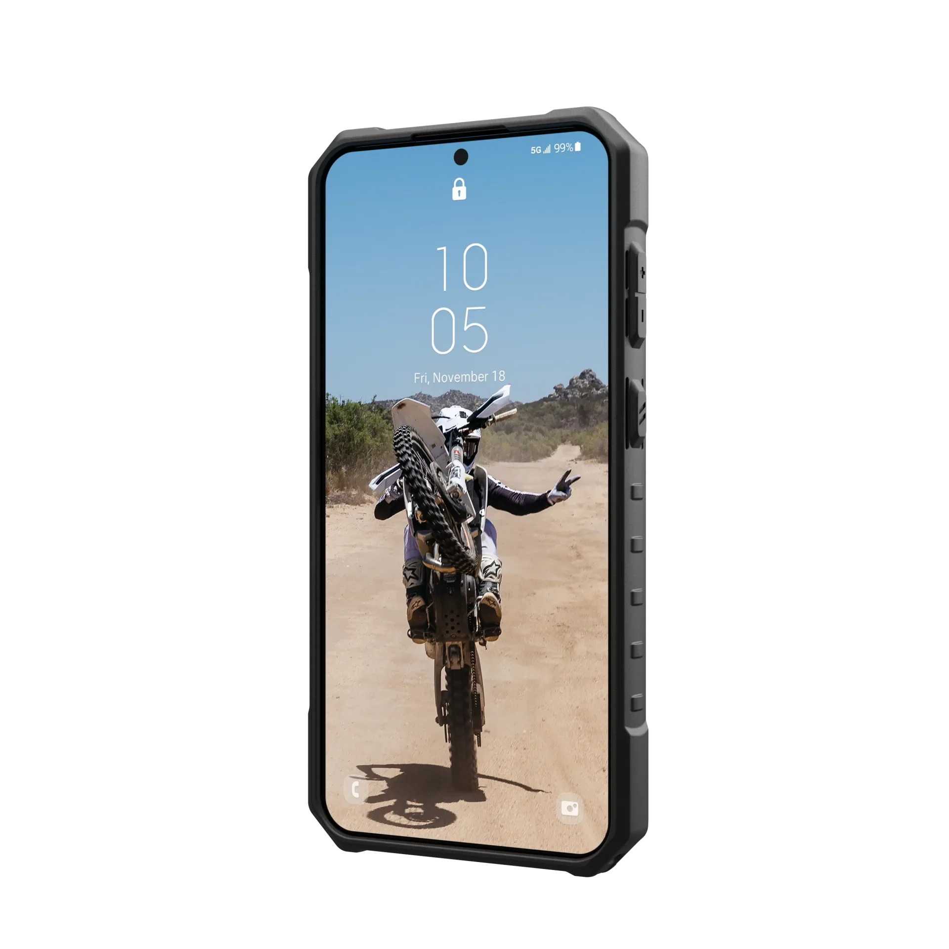 UAG Pathfinder Rugged Case Samsung S23 FE 6.4 - Olive - Image 3
