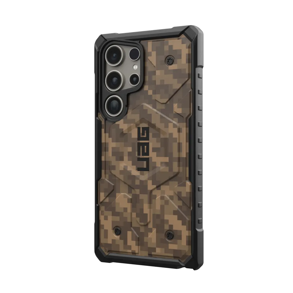 UAG Pathfinder Magsafe Rugged Case Samsung S24 Ultra 5G 6.8 - Camo Dark Earth - Image 4