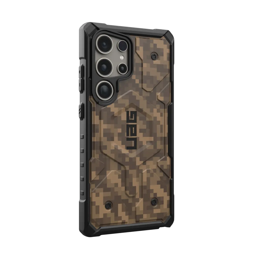 UAG Pathfinder Magsafe Rugged Case Samsung S24 Ultra 5G 6.8 - Camo Dark Earth - Image 6