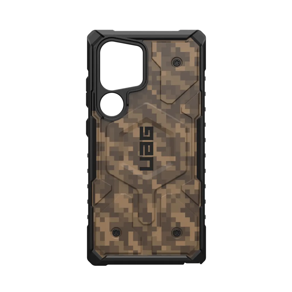 UAG Pathfinder Magsafe Rugged Case Samsung S24 Ultra 5G 6.8 - Camo Dark Earth - Image 9