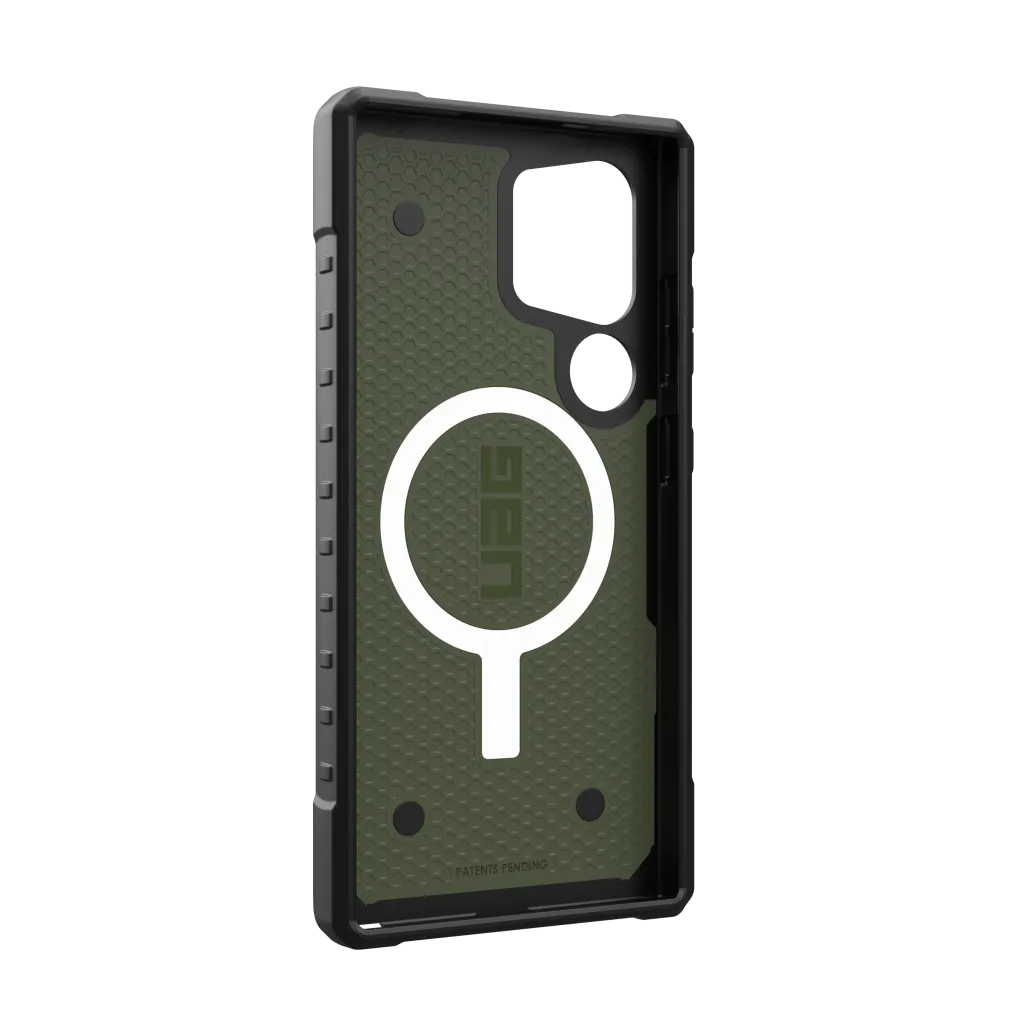 UAG Pathfinder Magsafe Rugged Case Samsung S24 Ultra 5G 6.8 - Olive - Image 3