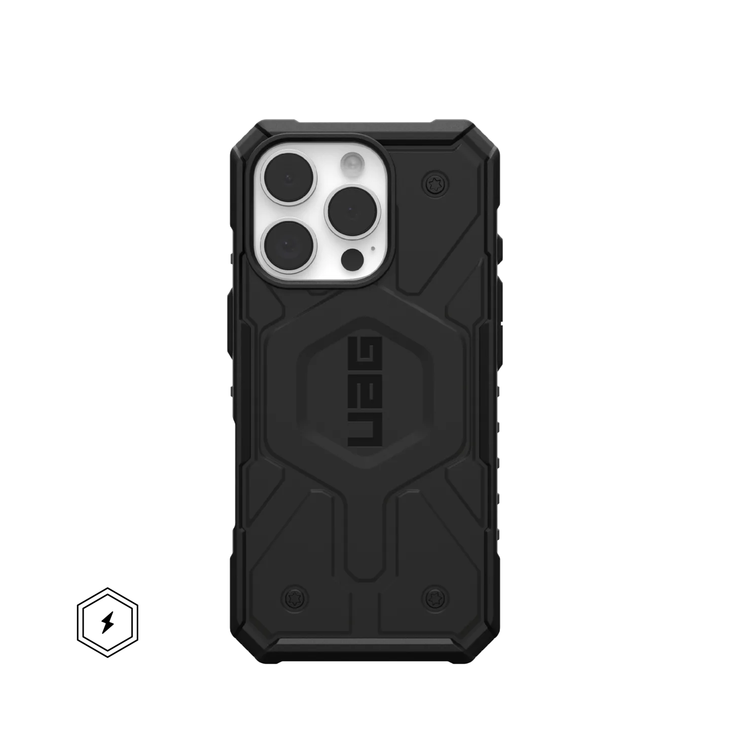 UAG Pathfinder Rugged & Light iPhone 16 Pro 6.3 Case & MagSafe - Black - Image 5