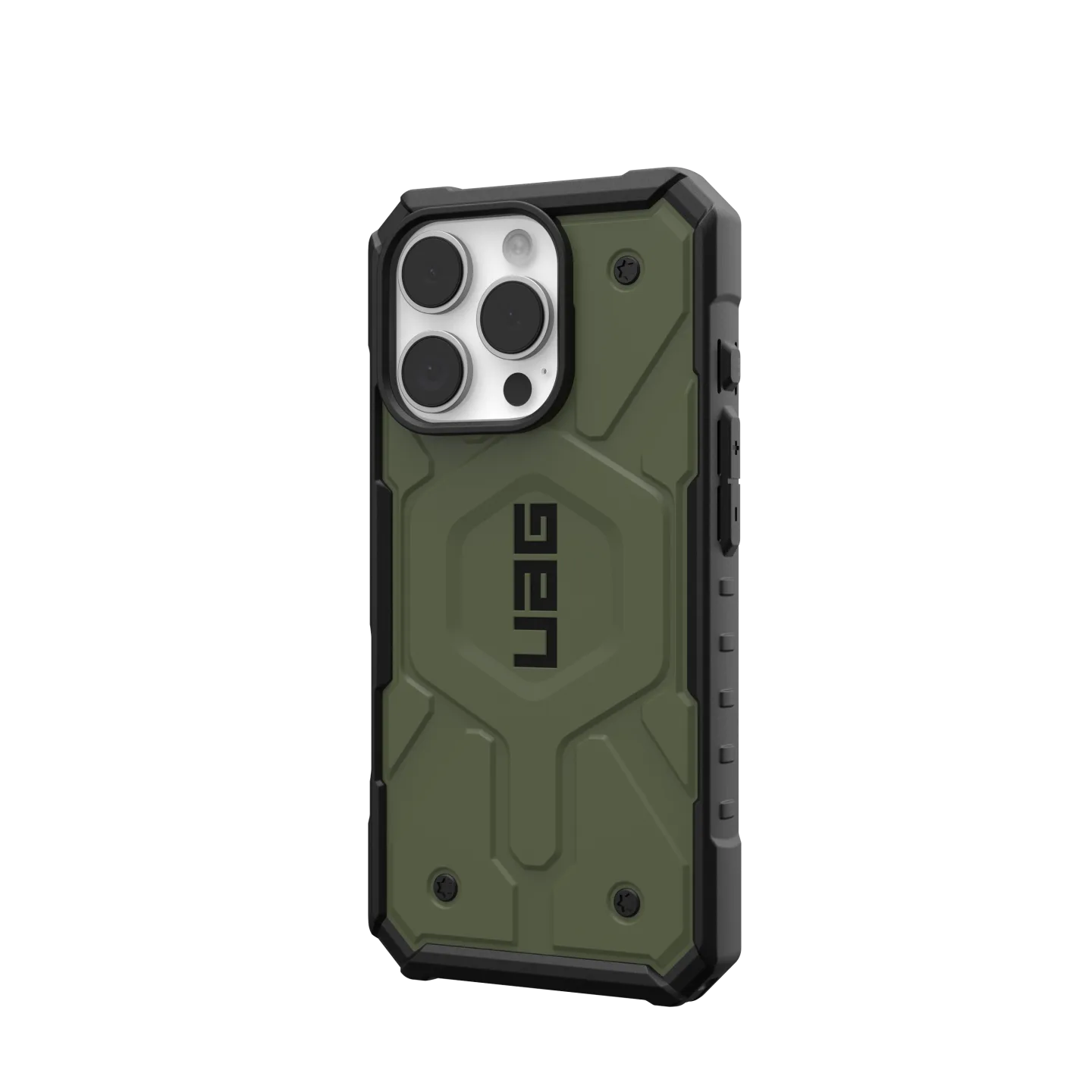 UAG Pathfinder Rugged & Light iPhone 16 Pro 6.3 Case & MagSafe - Olive - Image 4