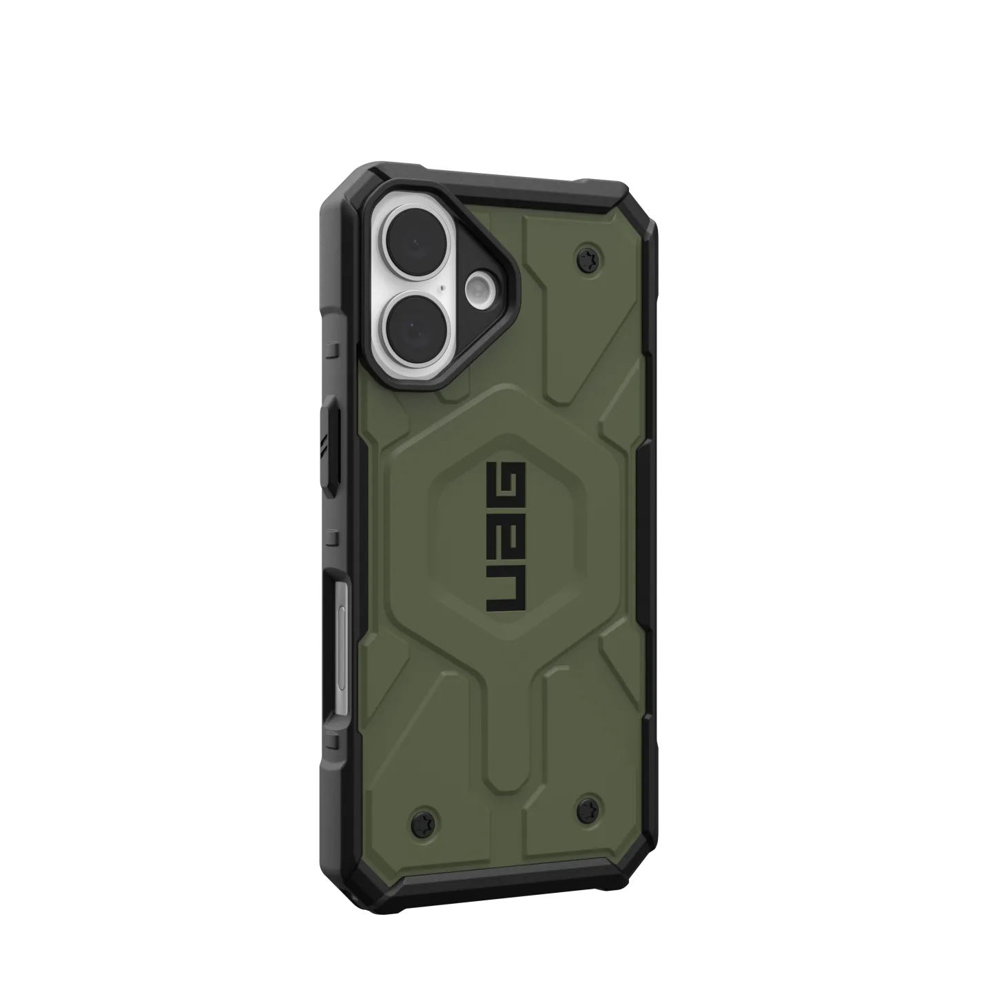 UAG Pathfinder Rugged & Light iPhone 16 Standard 6.1 Case & MagSafe - Olive - Image 2
