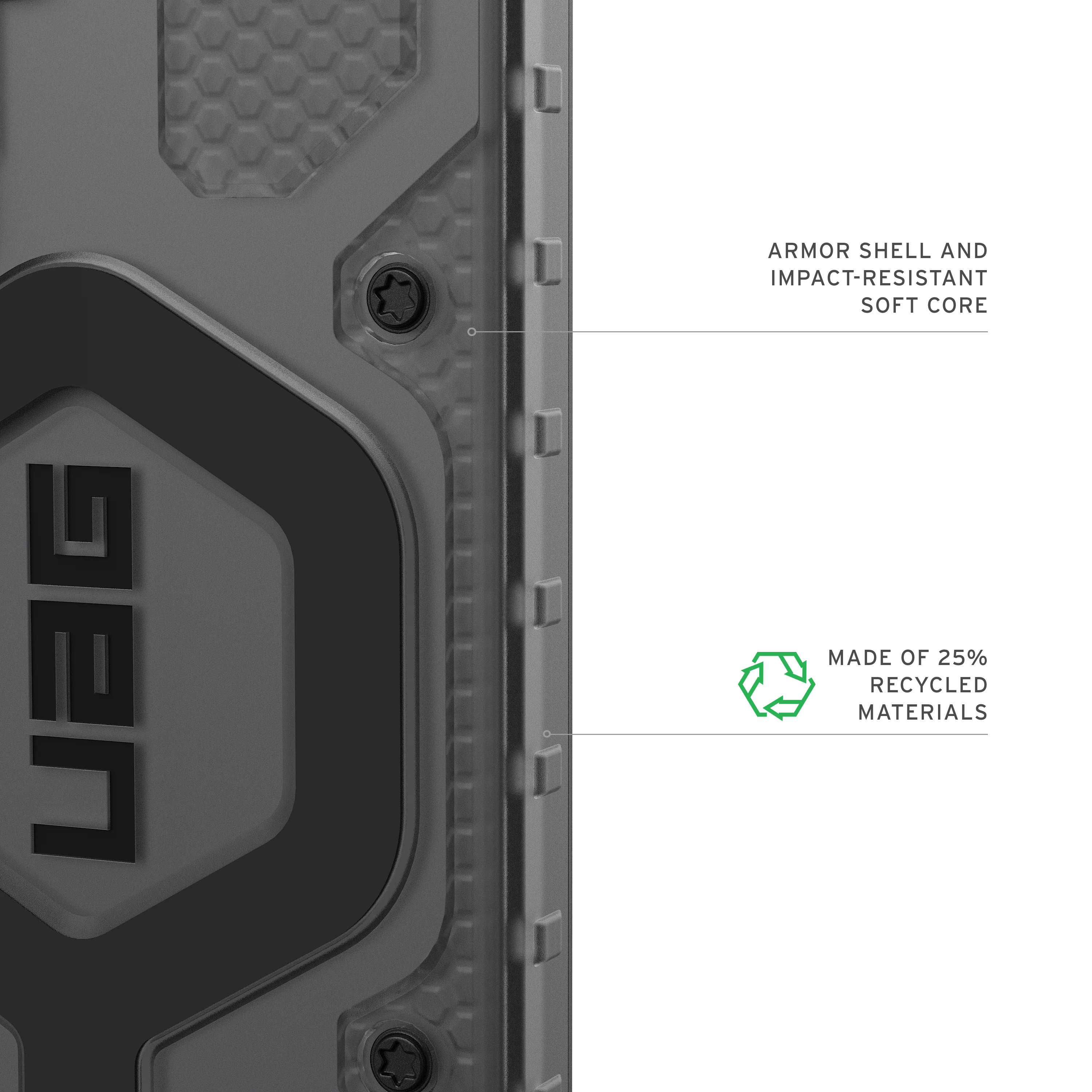 UAG Pathfinder with Magnets Samsung Galaxy S26 Plus - Ash / Black - Image 5