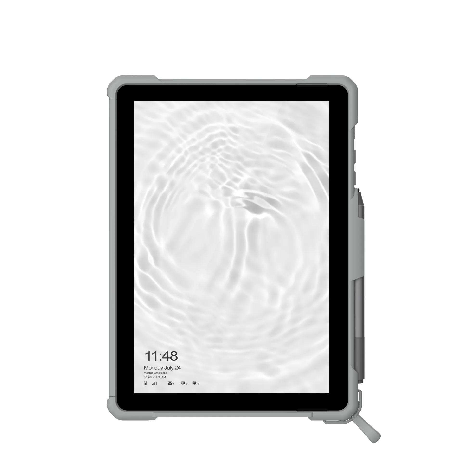 UAG Plasma Healthcare Microsoft Surface Go 4 / 3 / 2 / 1 Hand & Shoulder Strap - White - Image 7