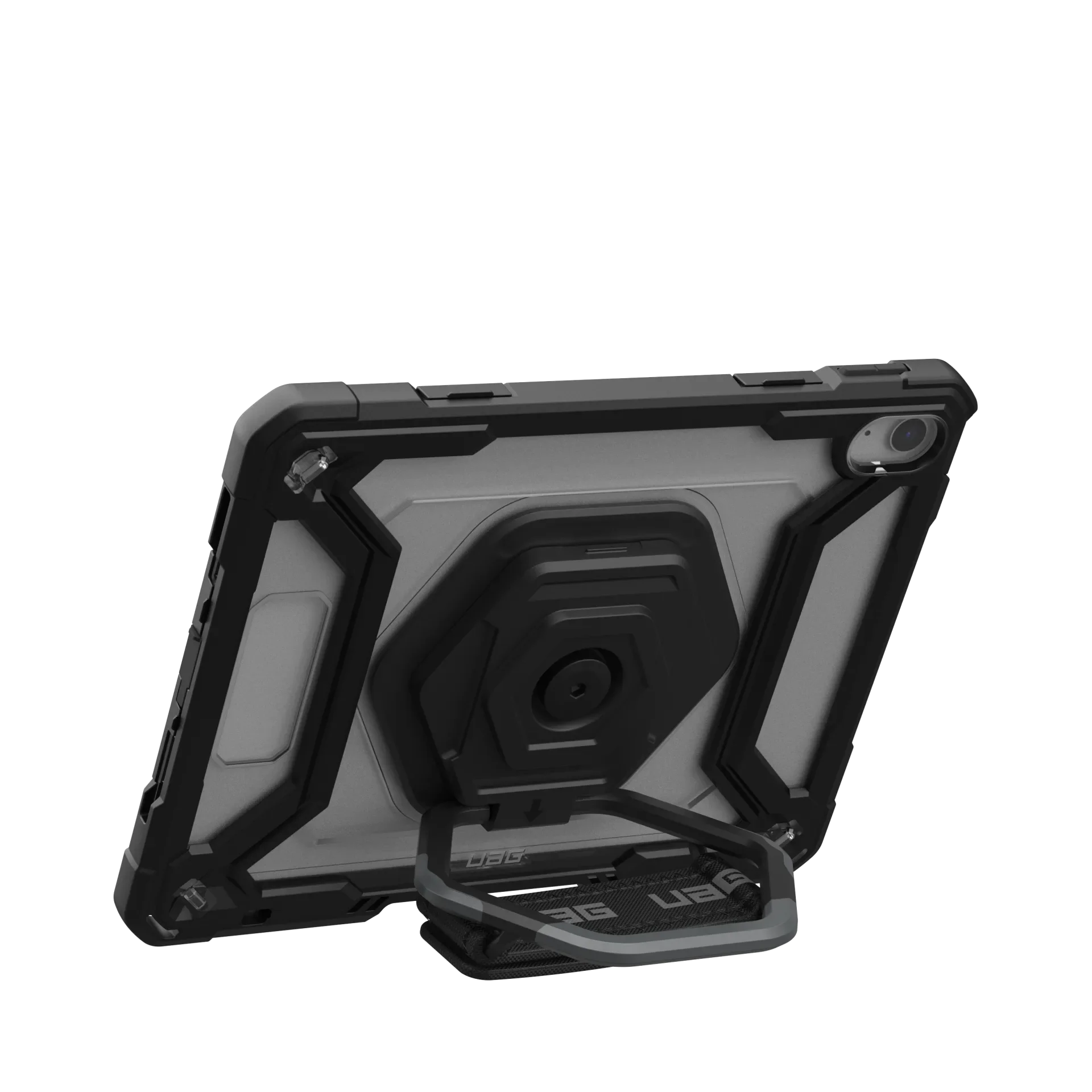UAG Plasma Rugged Case iPad 10th / 11th Gen 10.9  Kickstand & Handstrap - Black - Image 5