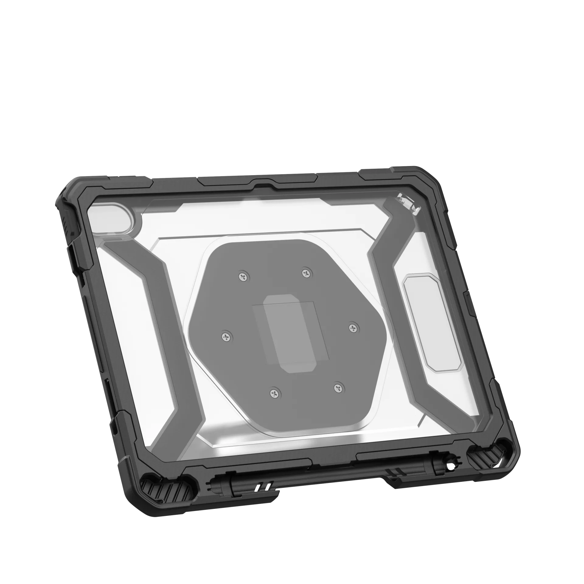 UAG Plasma Rugged Case iPad 10th / 11th Gen 10.9  Kickstand & Handstrap - Black - Image 6