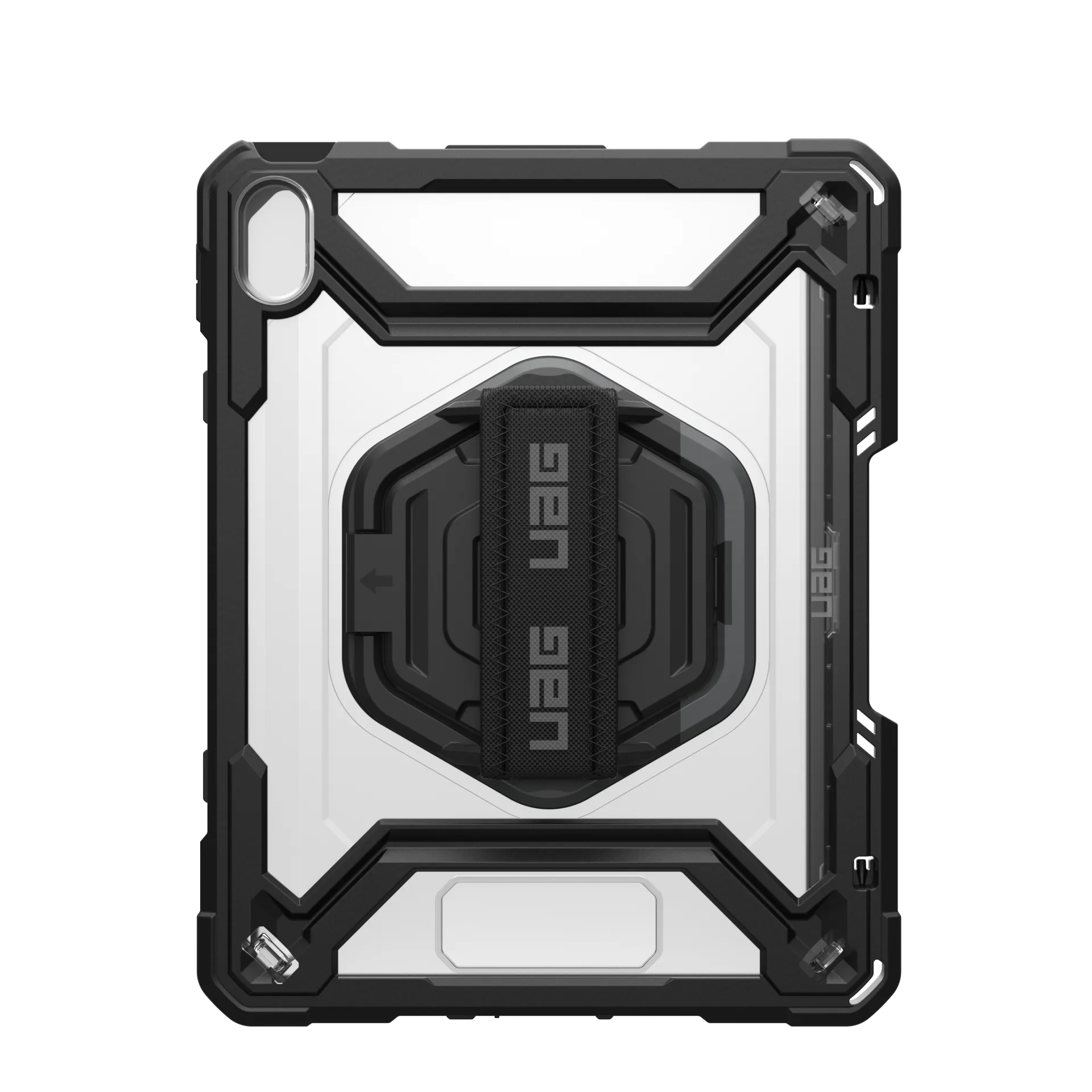 UAG Plasma Rugged Case iPad 10th / 11th Gen 10.9  Kickstand & Handstrap - Black - Image 7