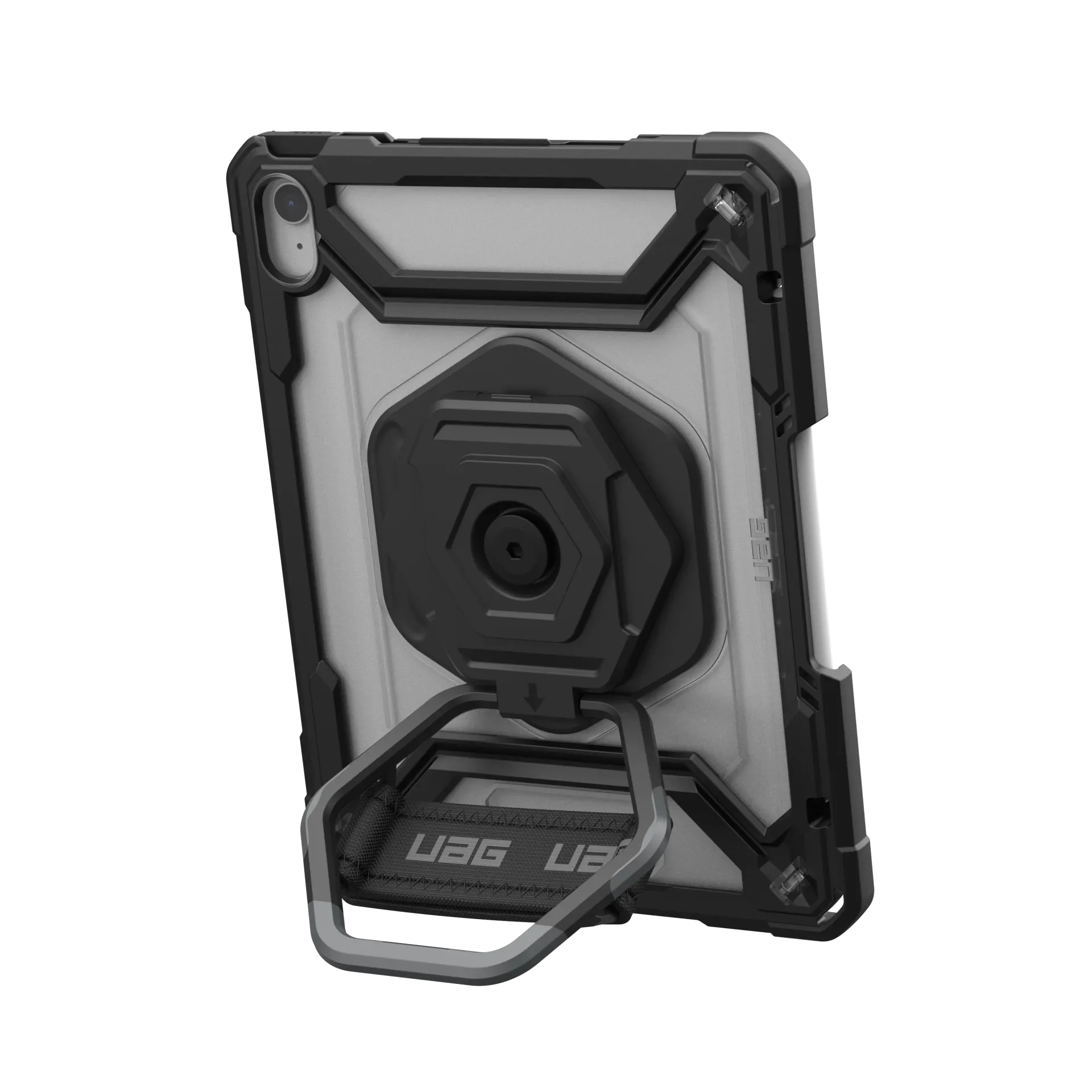 UAG Plasma Rugged Case iPad 10th / 11th Gen 10.9  Kickstand & Handstrap - Black - Image 9