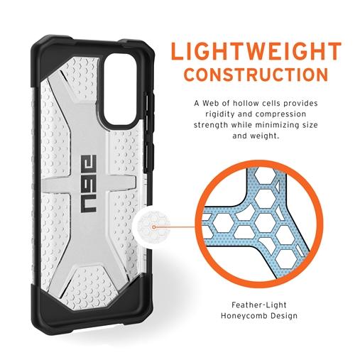 UAG Plasma Rugged Case Samsung S21 FE 6.4 inch SM-G990 - Ice - Image 8