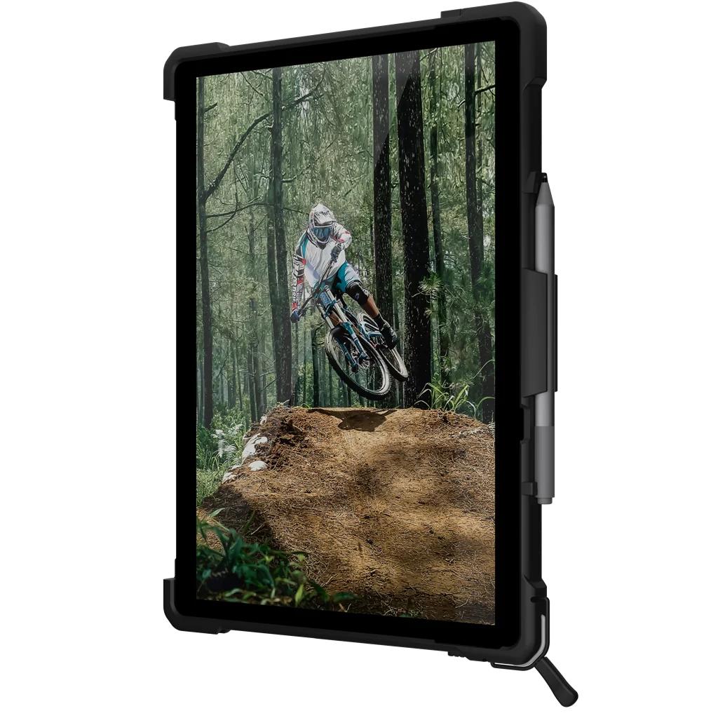 UAG Plasma Rugged Surface Pro 8 Case w/ Hand & Shoulder Strap - Ice - Image 6