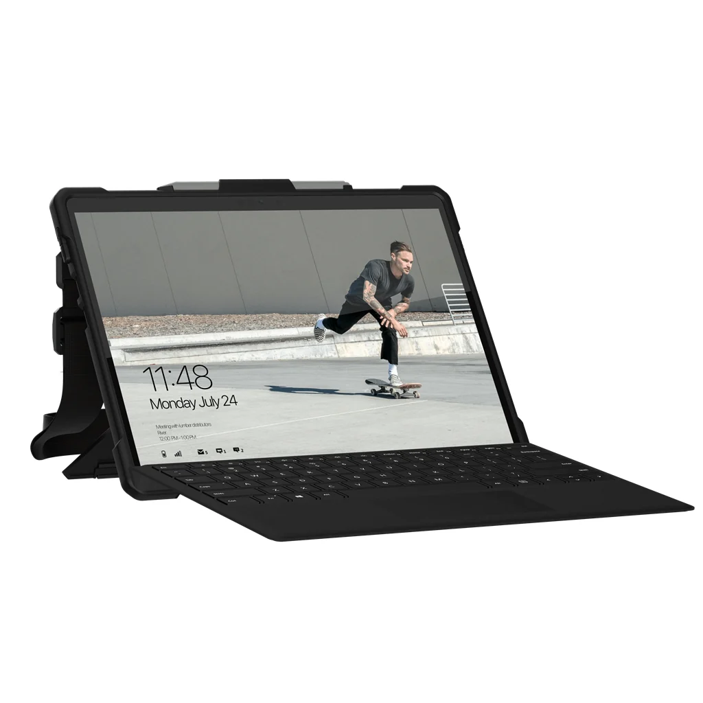UAG Plasma Rugged Surface Pro X Case w/ Hand & Shoulder Strap - Ice - Image 3