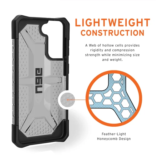 UAG Plasma Rugged Case Samsung S21 PLUS 5G 6.7 inch - Ash - Image 5