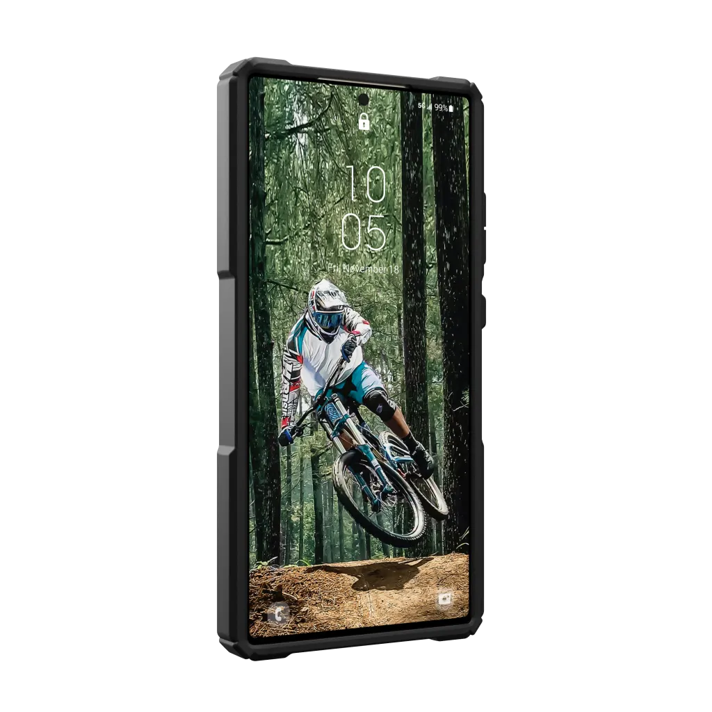 UAG Plasma XTE Pro Case & Kickstand & Magnet Samsung S24 Ultra 5G 6.8 - Black Orange - Image 11