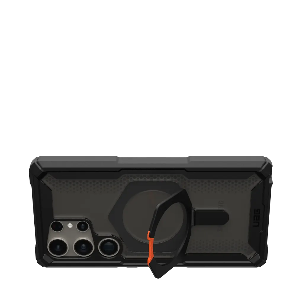 UAG Plasma XTE Pro Case & Kickstand & Magnet Samsung S24 Ultra 5G 6.8 - Black Orange - Image 2