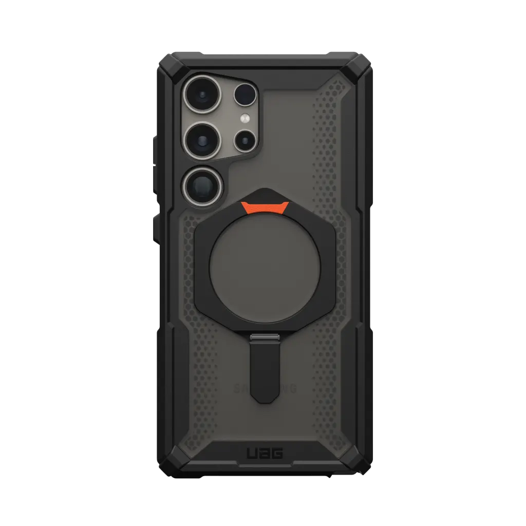 UAG Plasma XTE Pro Case & Kickstand & Magnet Samsung S24 Ultra 5G 6.8 - Black Orange - Image 8