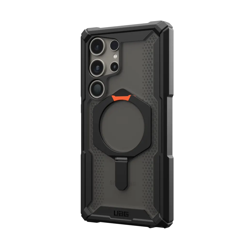 UAG Plasma XTE Pro Case & Kickstand & Magnet Samsung S24 Ultra 5G 6.8 - Black Orange - Image 9