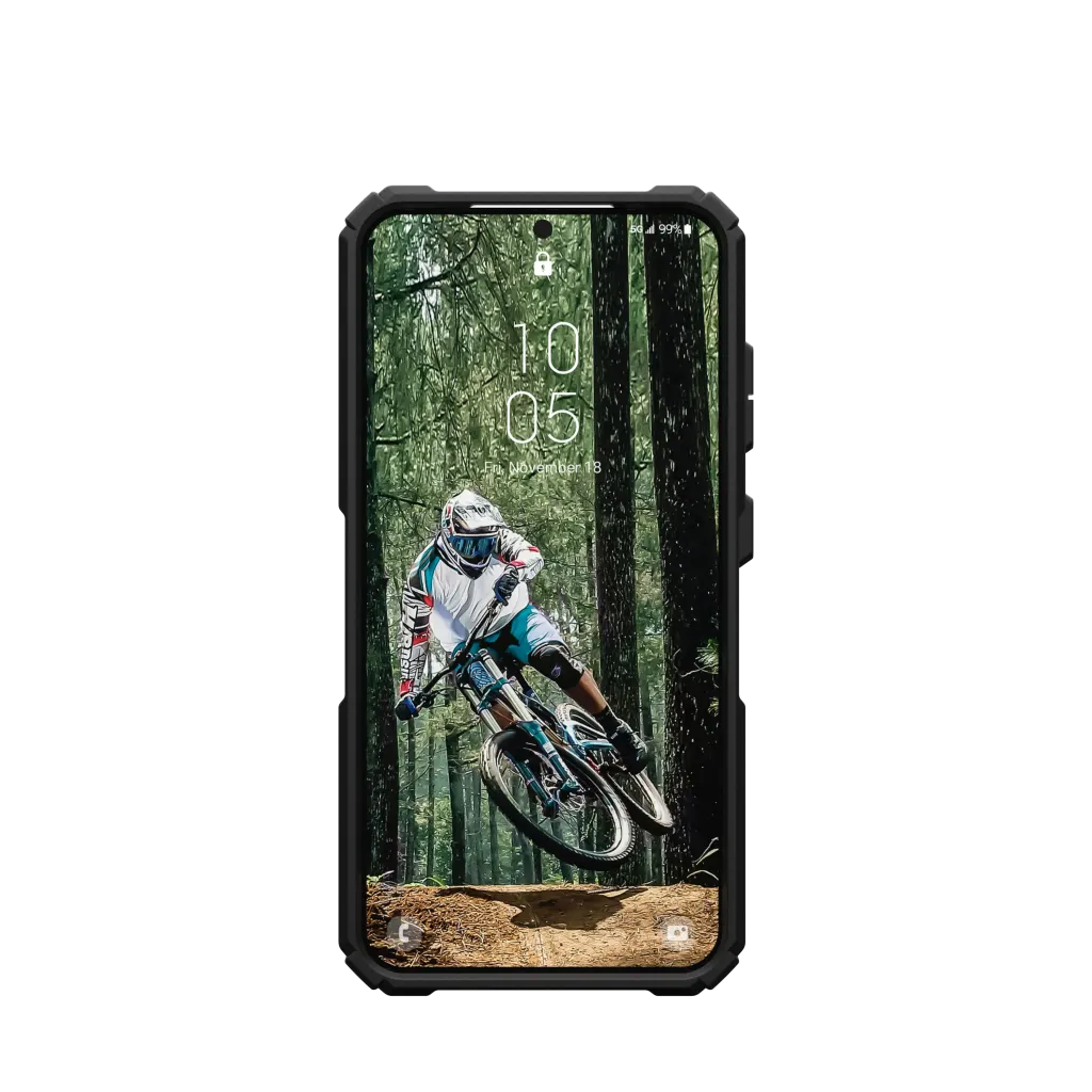 UAG Plasma XTE Case with Kickstand Samsung S24 Standard 5G 6.2 - Black Orange - Image 5