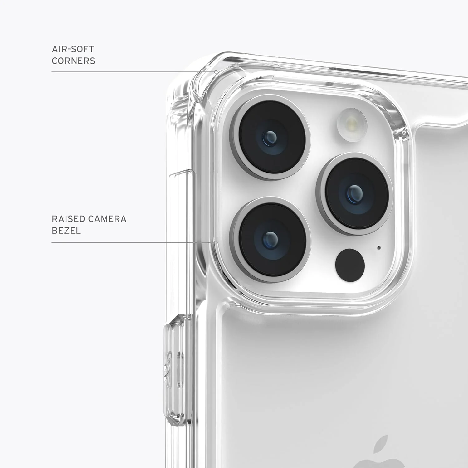 UAG Plyo Rugged Case iPhone 15 Pro Max 6.7 - Clear - Image 4