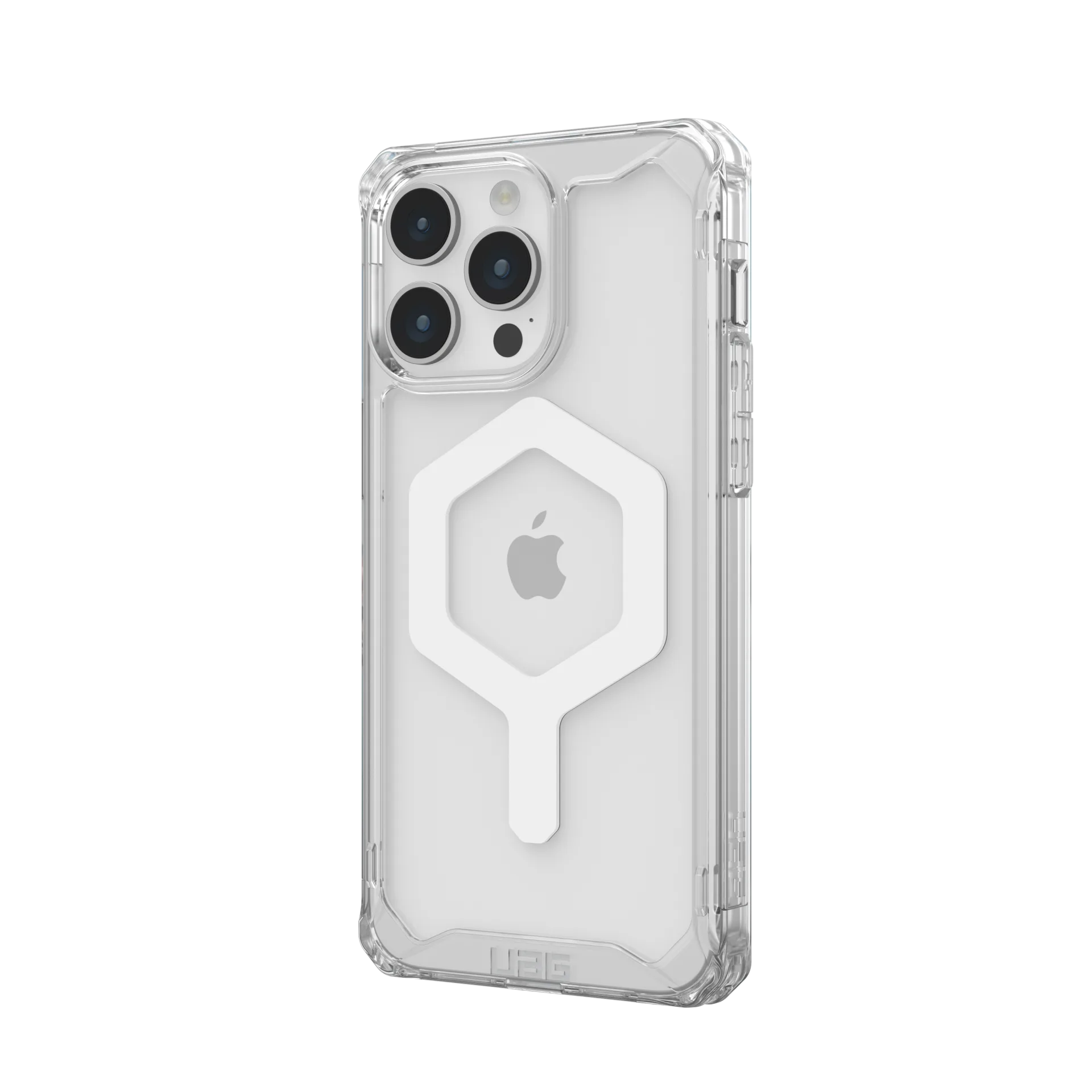 UAG Plyo Clear & MagSafe Case iPhone 15 Pro Max 6.7 Ice White - Image 2