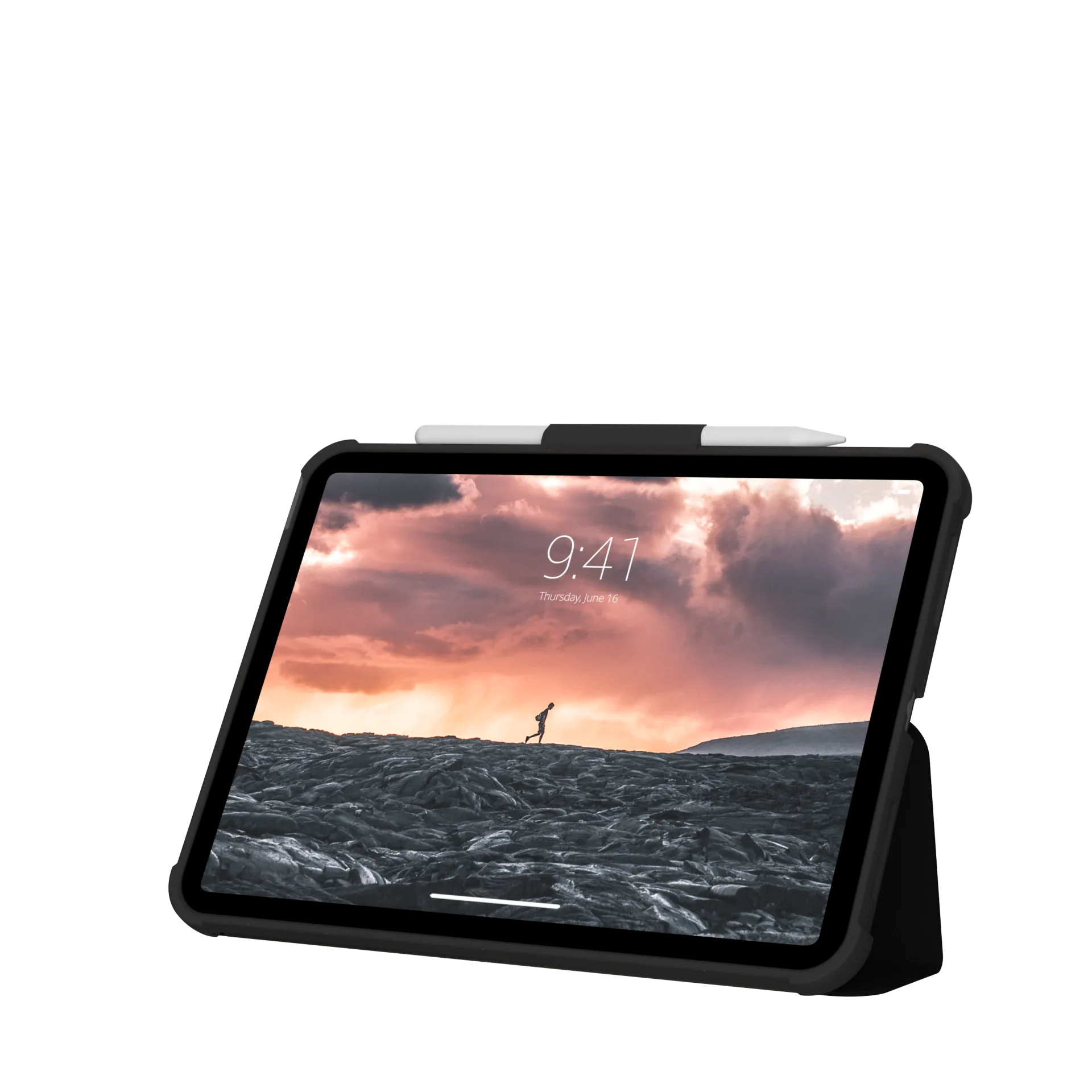UAG Plyo Folio Case for iPad 10th / 11th Gen - Black/Clear - Image 3