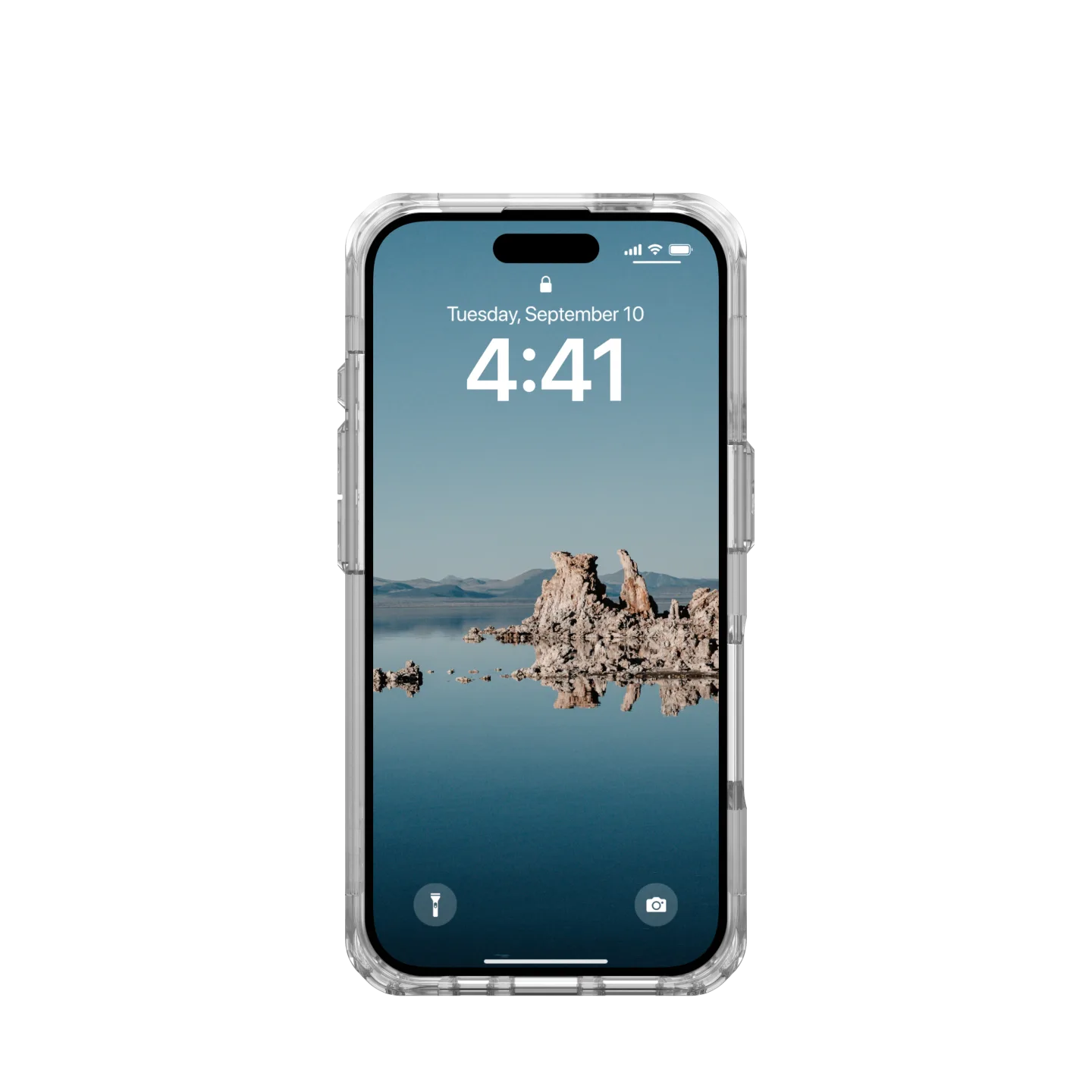 UAG Plyo iPhone 16 6.1 Standard Case & MagSafe - Ice / White - Image 5