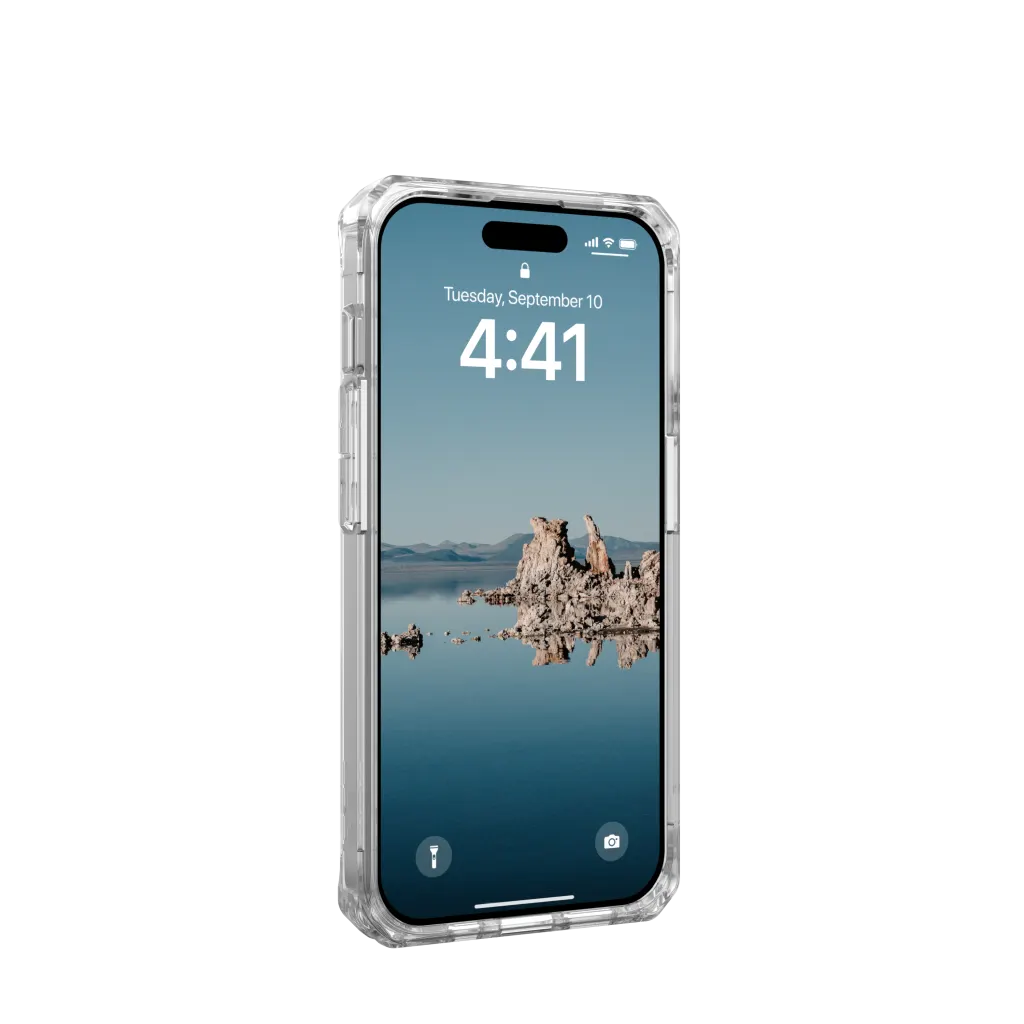 UAG Plyo Clear & MagSafe Case iPhone 15 Pro Max 6.7 Ice Gold - Image 4