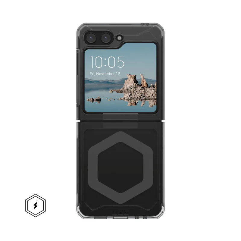 UAG Plyo Pro Case for Samsung Galaxy Z Flip 5 (2023) - Ash/Space Grey - Image 5