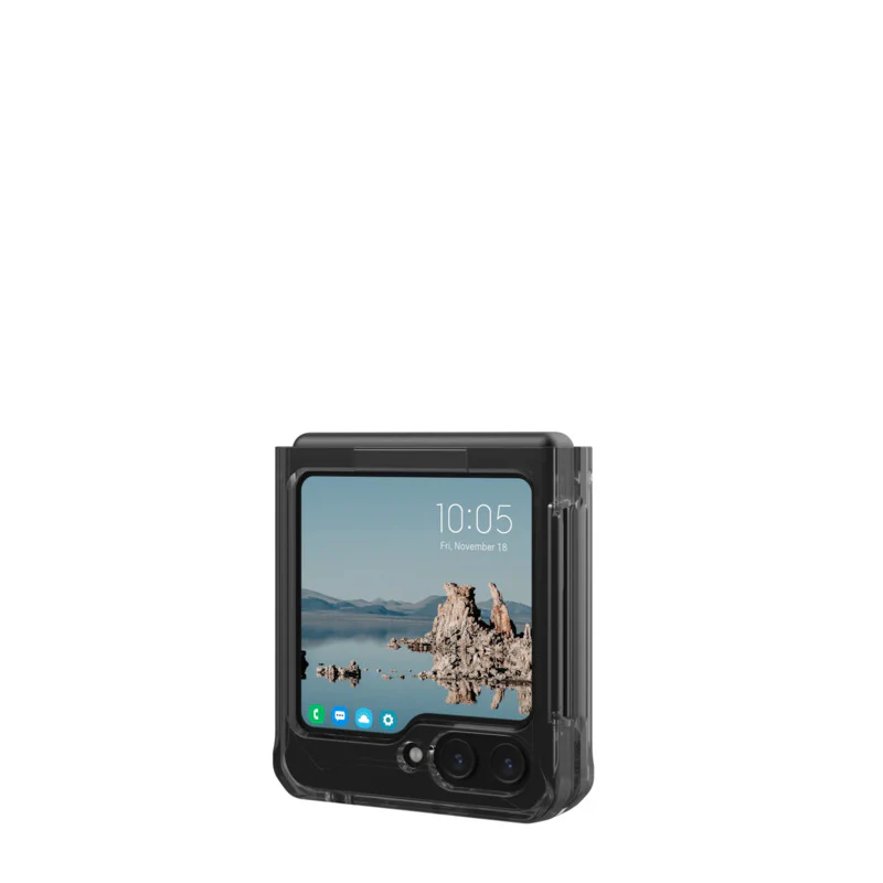 UAG Plyo Pro Case for Samsung Galaxy Z Flip 5 (2023) - Ash/Space Grey - Image 9