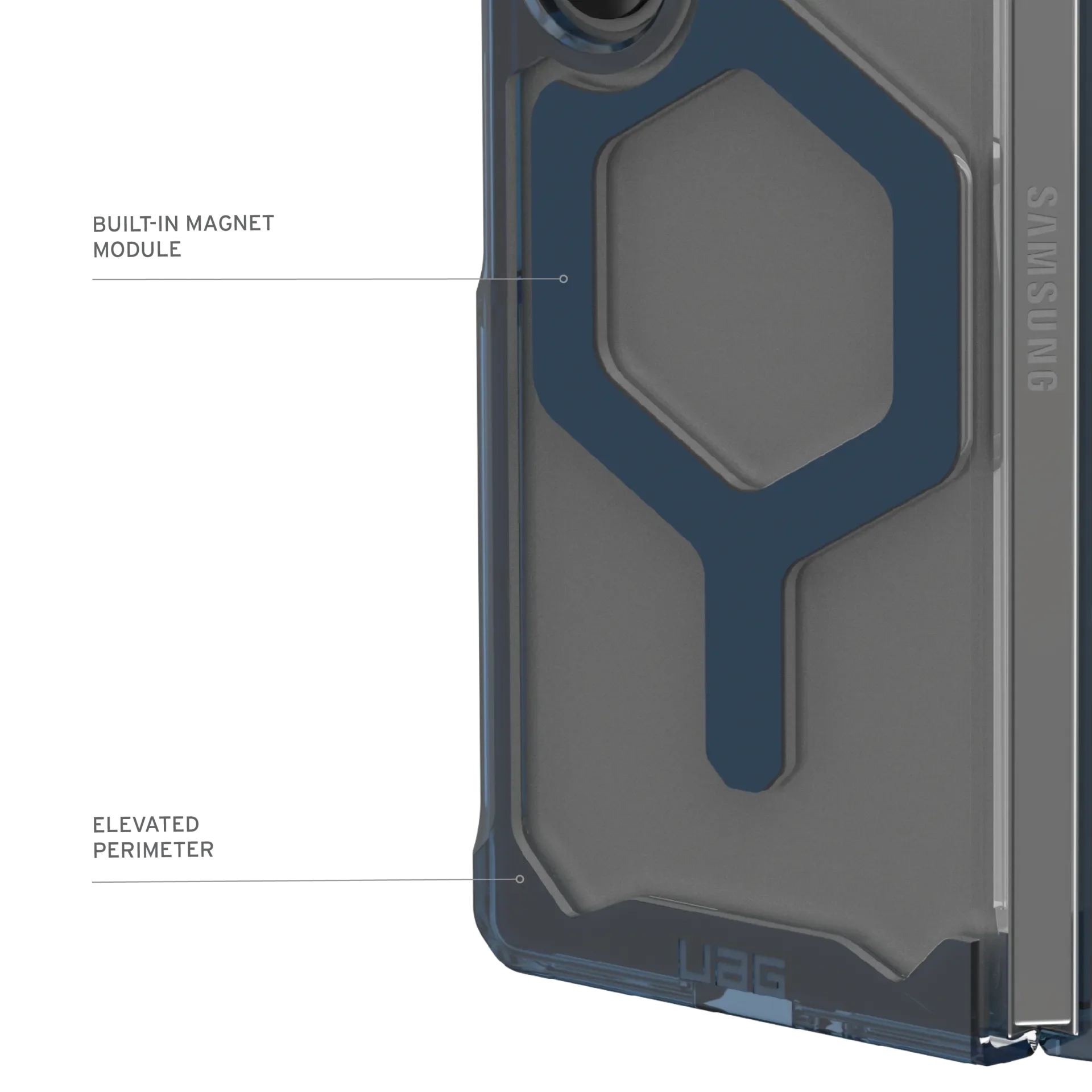 UAG Plyo Pro Case for Samsung Galaxy Z Fold 6 (2024) - Ice /Mallard - Image 11