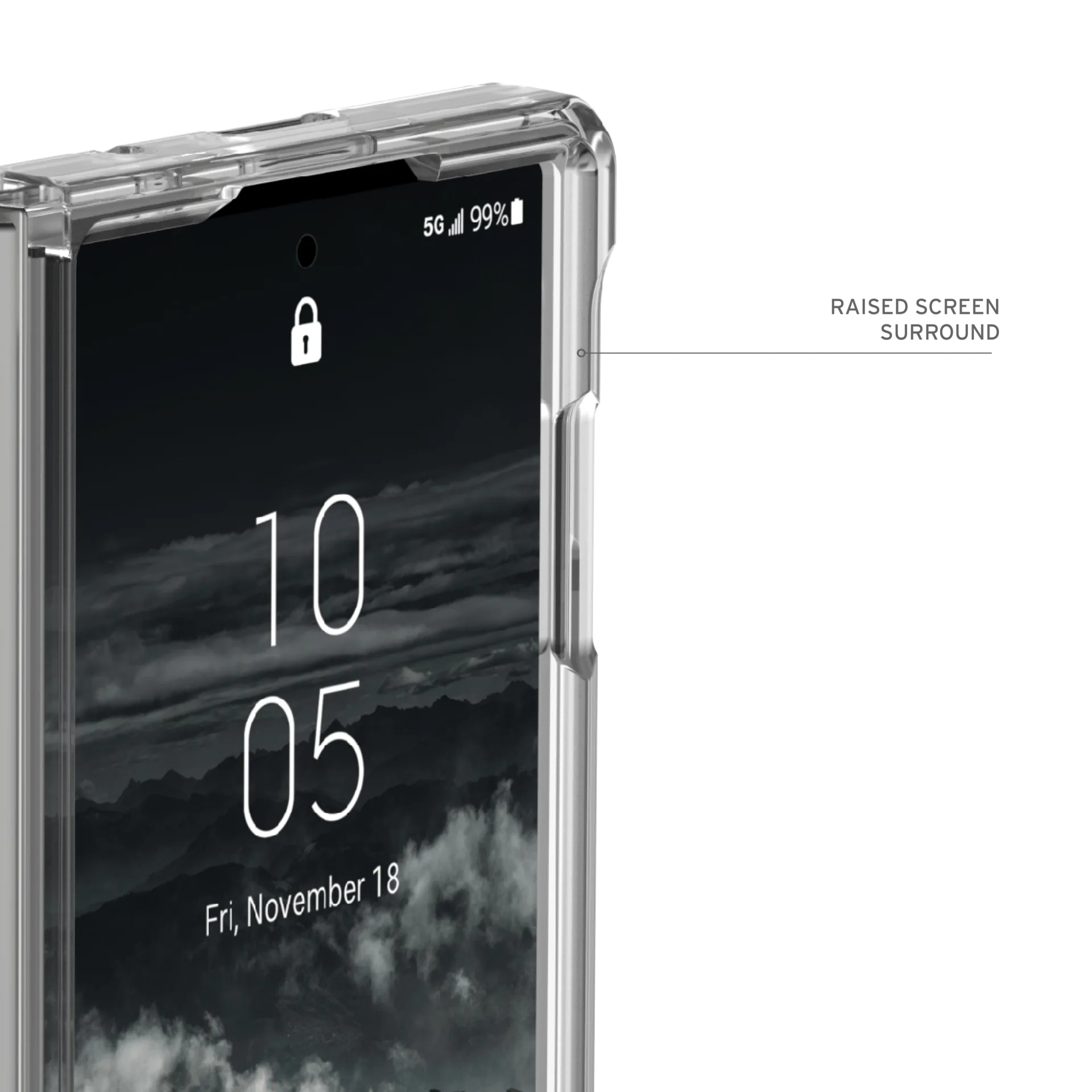 UAG Plyo Pro Case for Samsung Galaxy Z Fold 6 (2024) - Ice/Silver - Image 12
