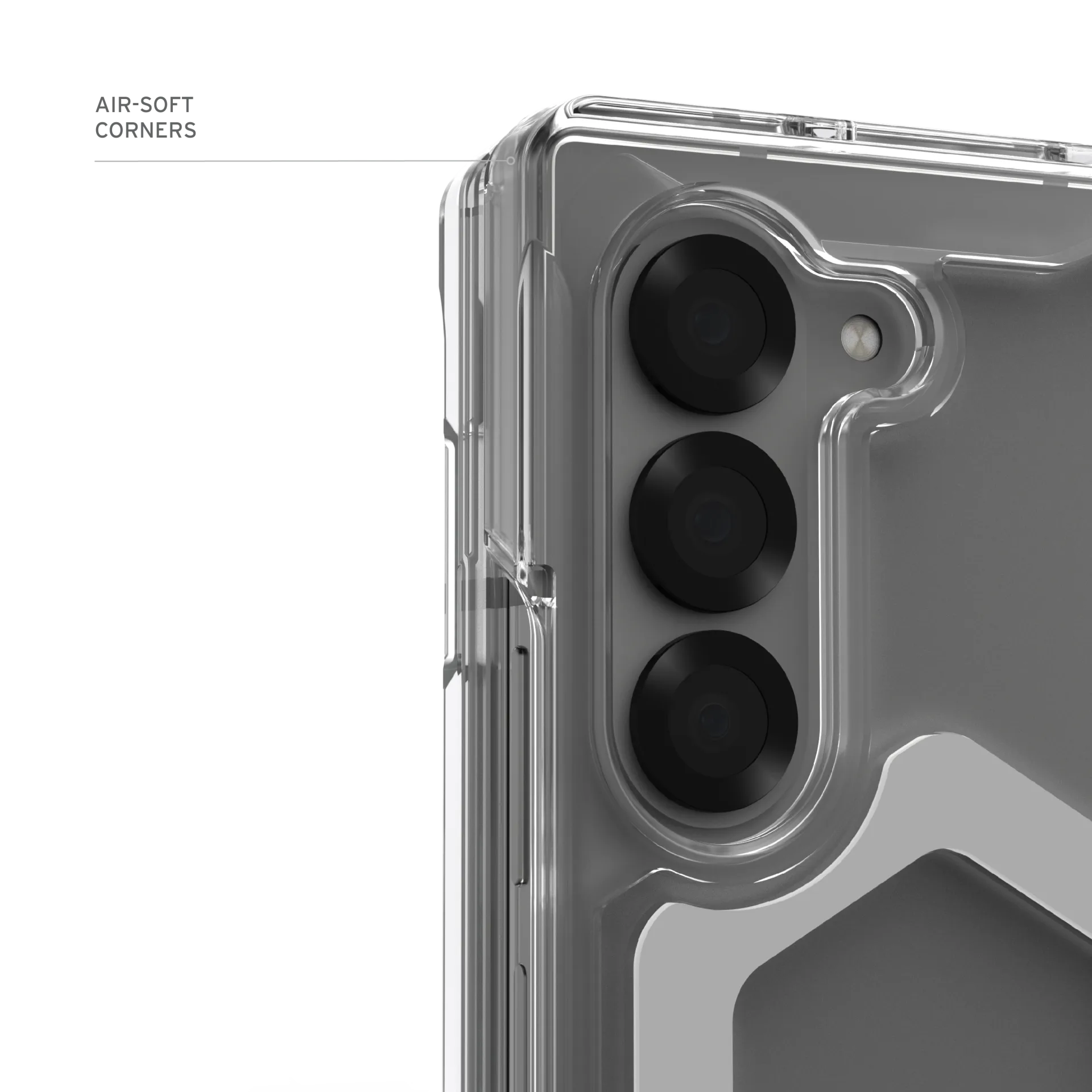 UAG Plyo Pro Case for Samsung Galaxy Z Fold 6 (2024) - Ice/Silver - Image 13