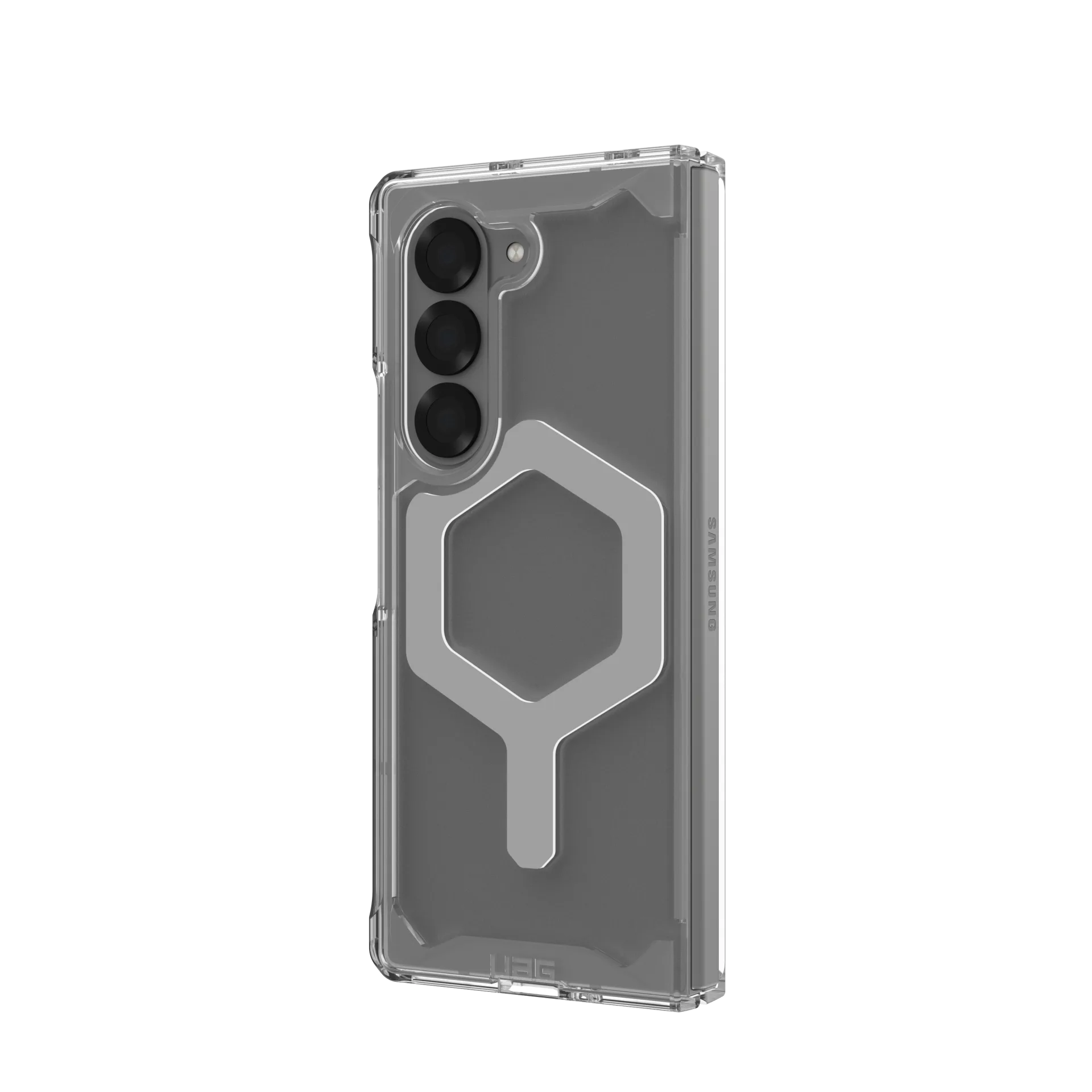 UAG Plyo Pro Case for Samsung Galaxy Z Fold 6 (2024) - Ice/Silver - Image 4