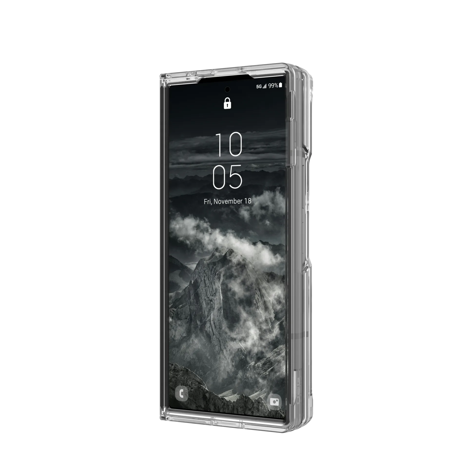 UAG Plyo Pro Case for Samsung Galaxy Z Fold 6 (2024) - Ice/Silver - Image 7