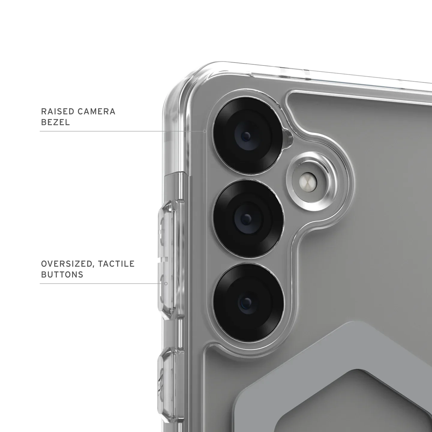 UAG Plyo Pro Rugged Case & Magnet Samsung S25 Standard 6.2 - Ice / Silver - Image 2