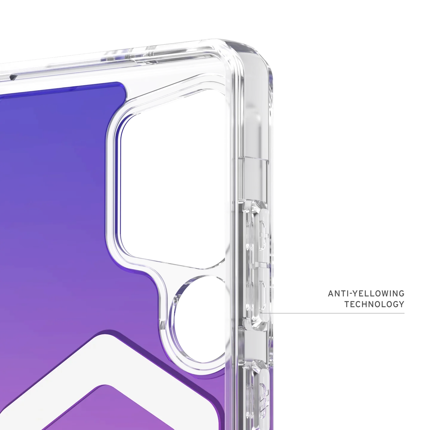 UAG Plyo Pro Rugged Case & Magnet Samsung S25 Ultra - Purple / Pink Ombre - Image 3